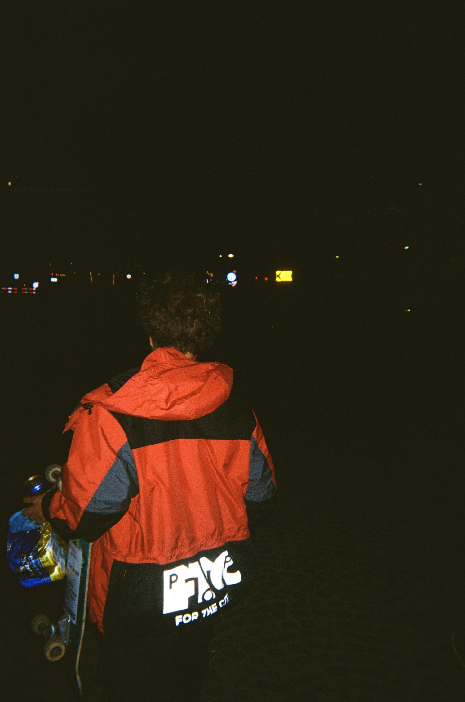 FTC & Pop Jacket Orange/Black