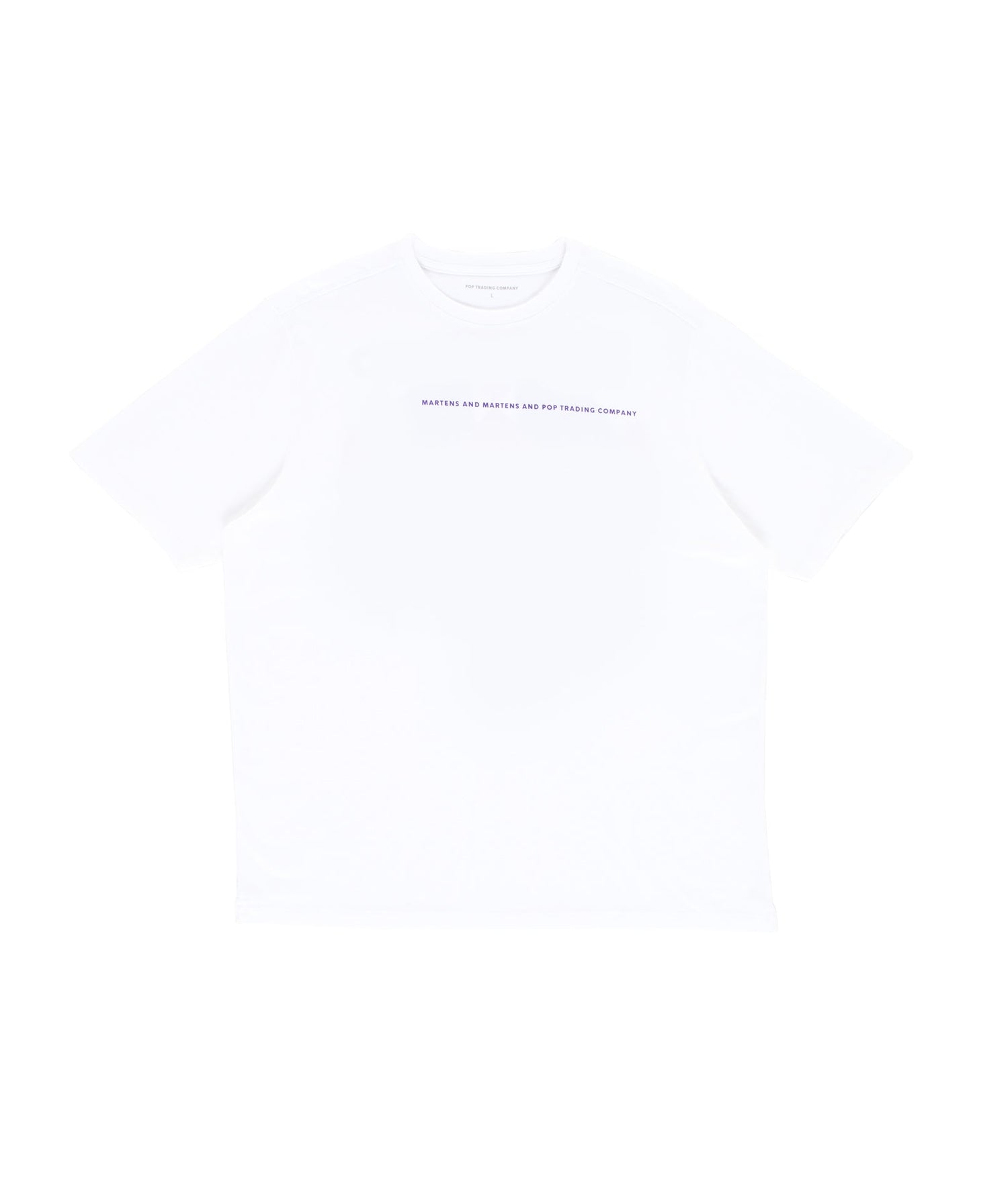 Pop & Martens & Martens T-Shirt White