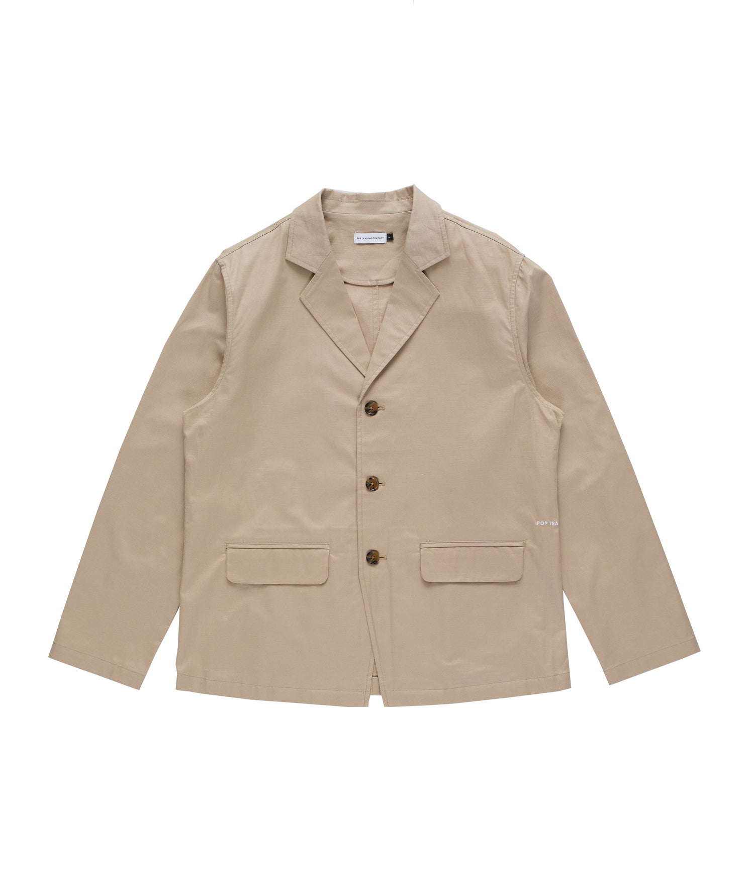 Pop Hewitt Suit Jacket White Pepper