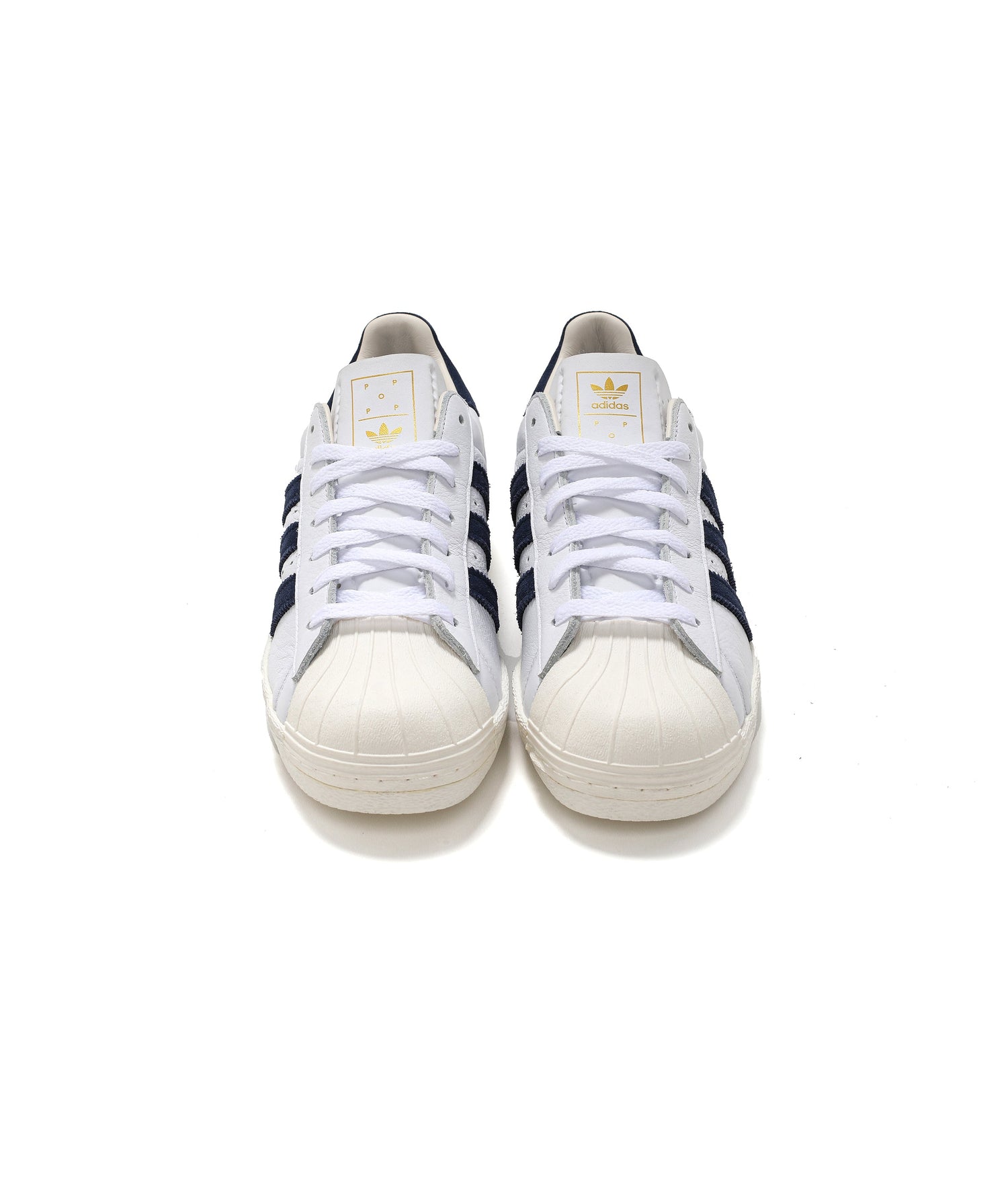 Pop & Adidas Superstar ADV White/Navy