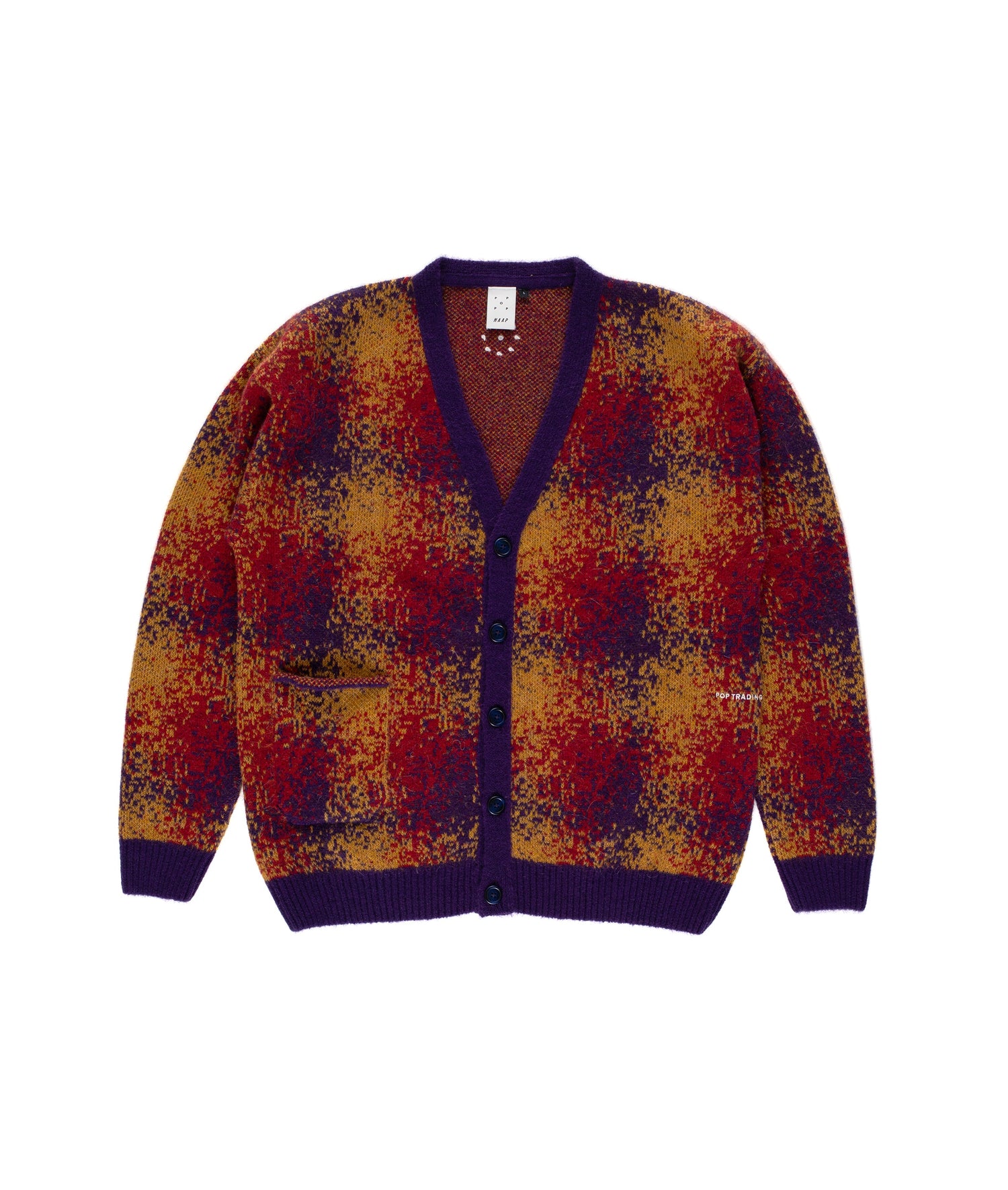 MAAP & Pop Knitted Cardigan Multicolour