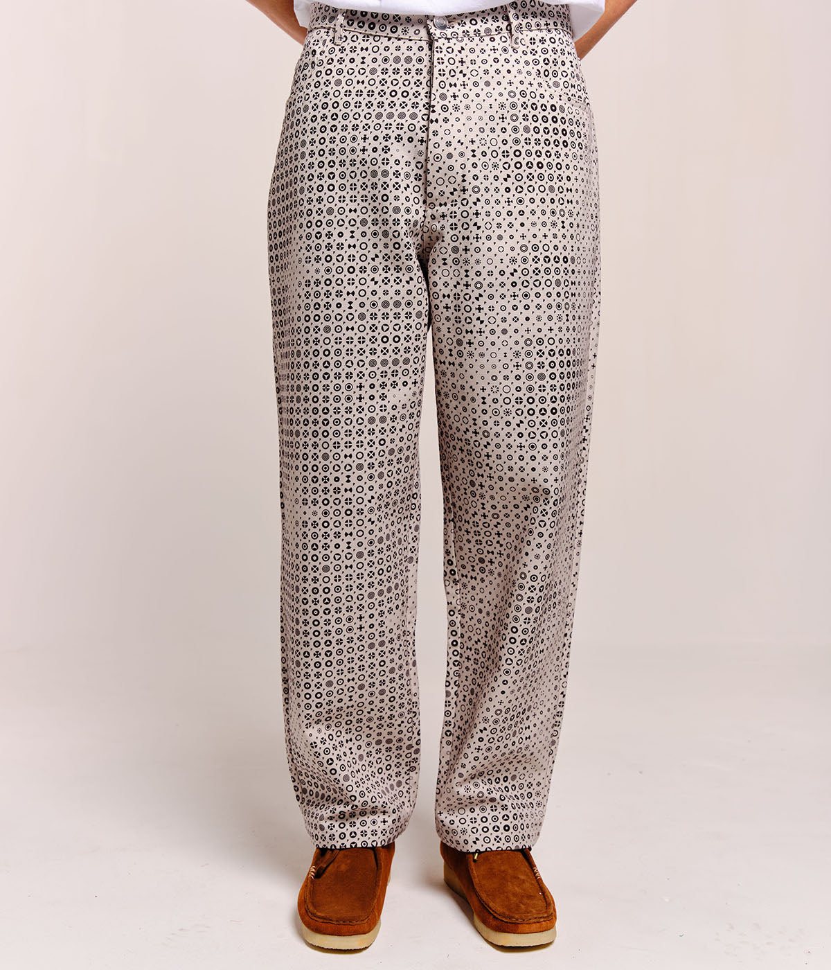 Pop & Martens & Martens DRS Pant Off White