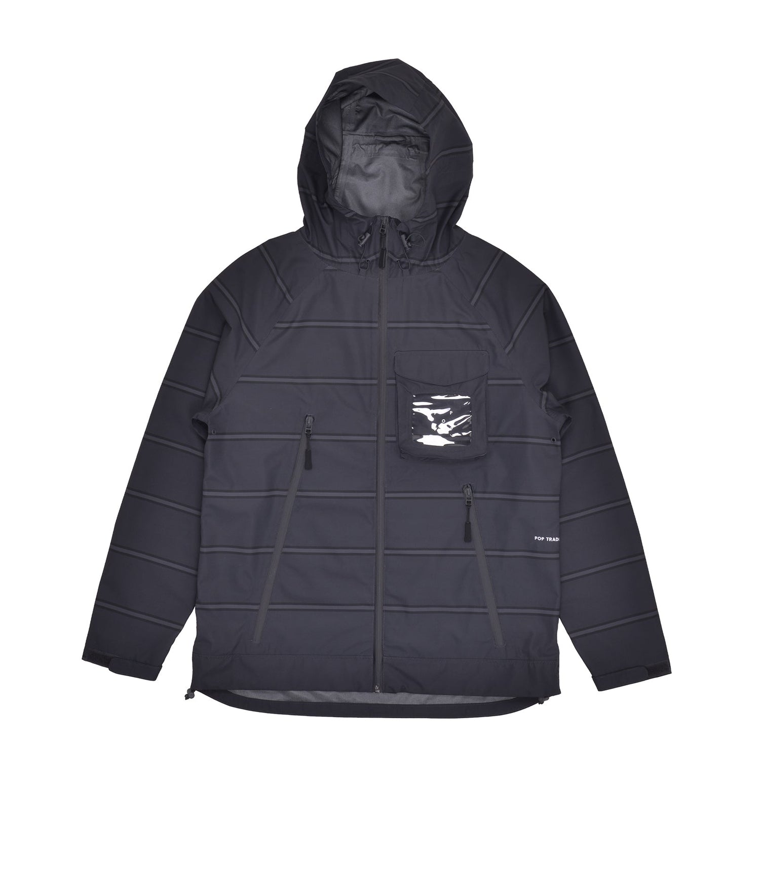 Pop Striped Oracle Jacket Anthracite/Black