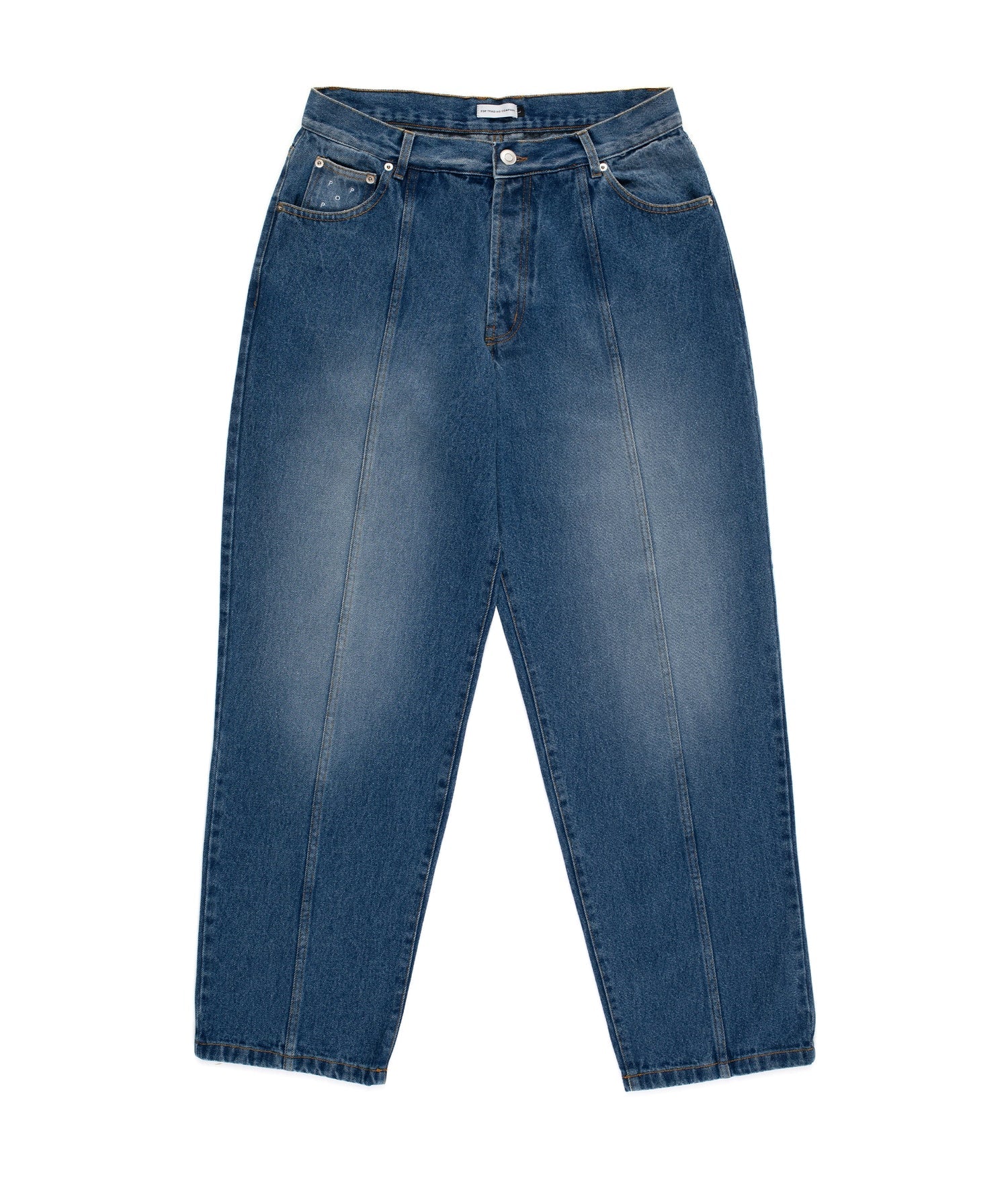 Pop DRS Denim Seam Pants Washed Denim