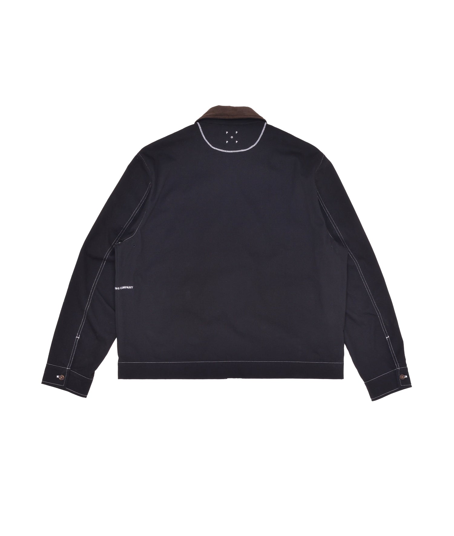 Pop Full Zip Jacket Black