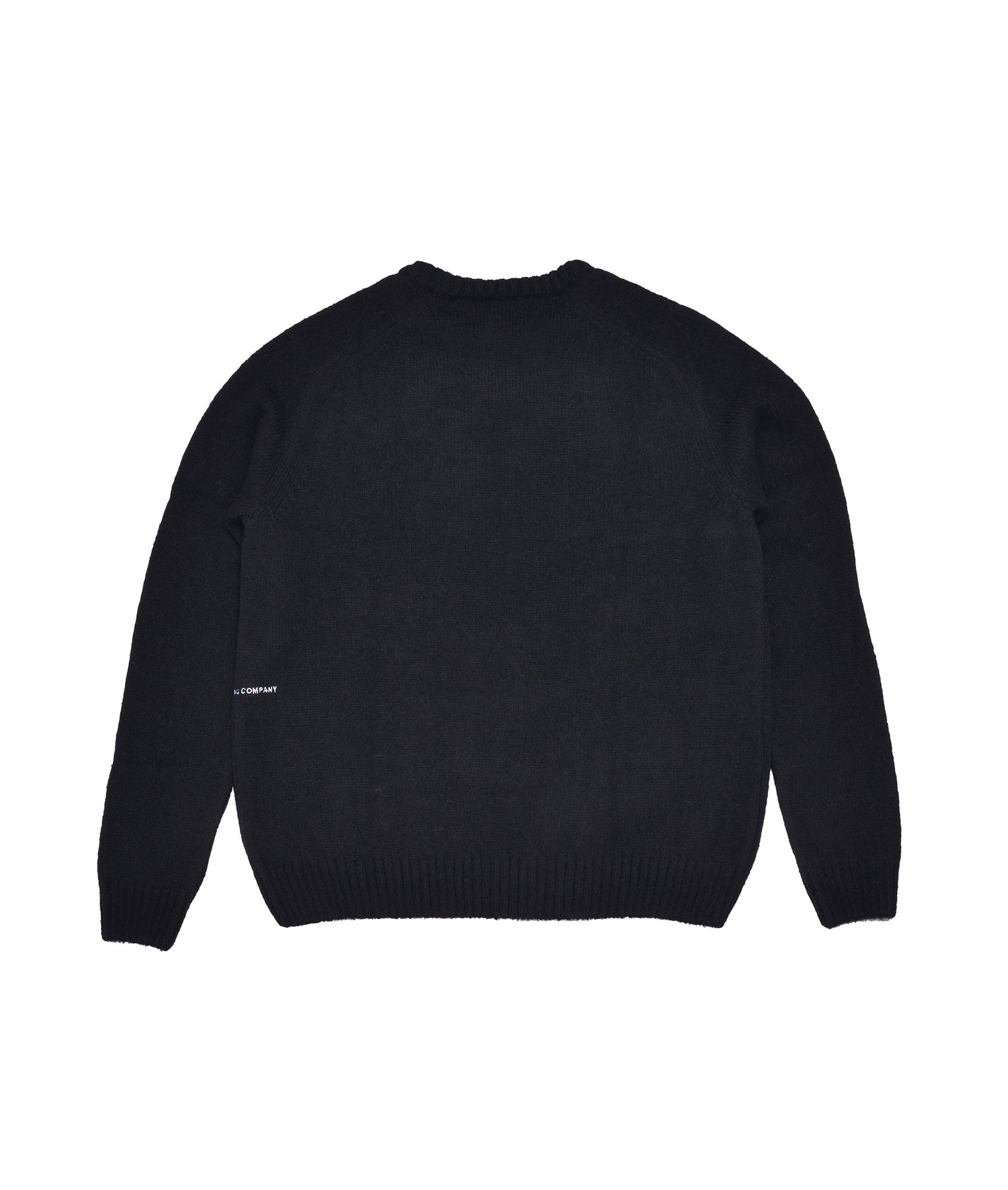 Pop Initials Knitted Crewneck Black