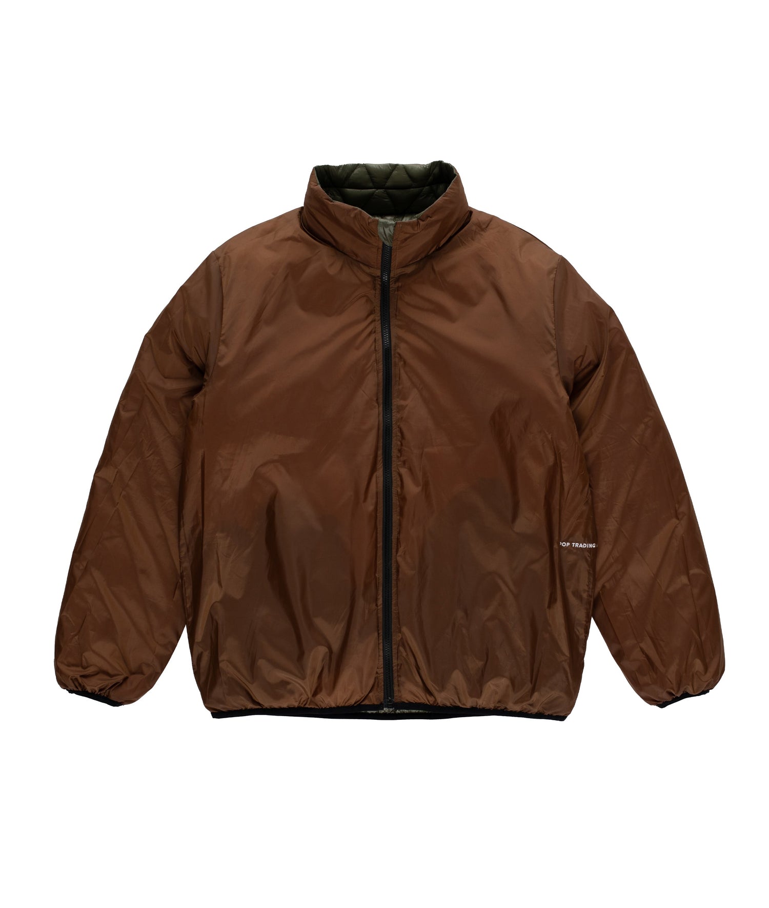 Pop Quilted Reversible Jacket Four Leaf Clover/Bison
