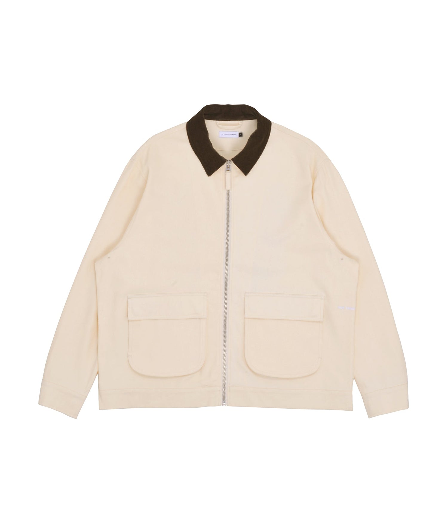 Pop Rop Full Zip Jacket Off White