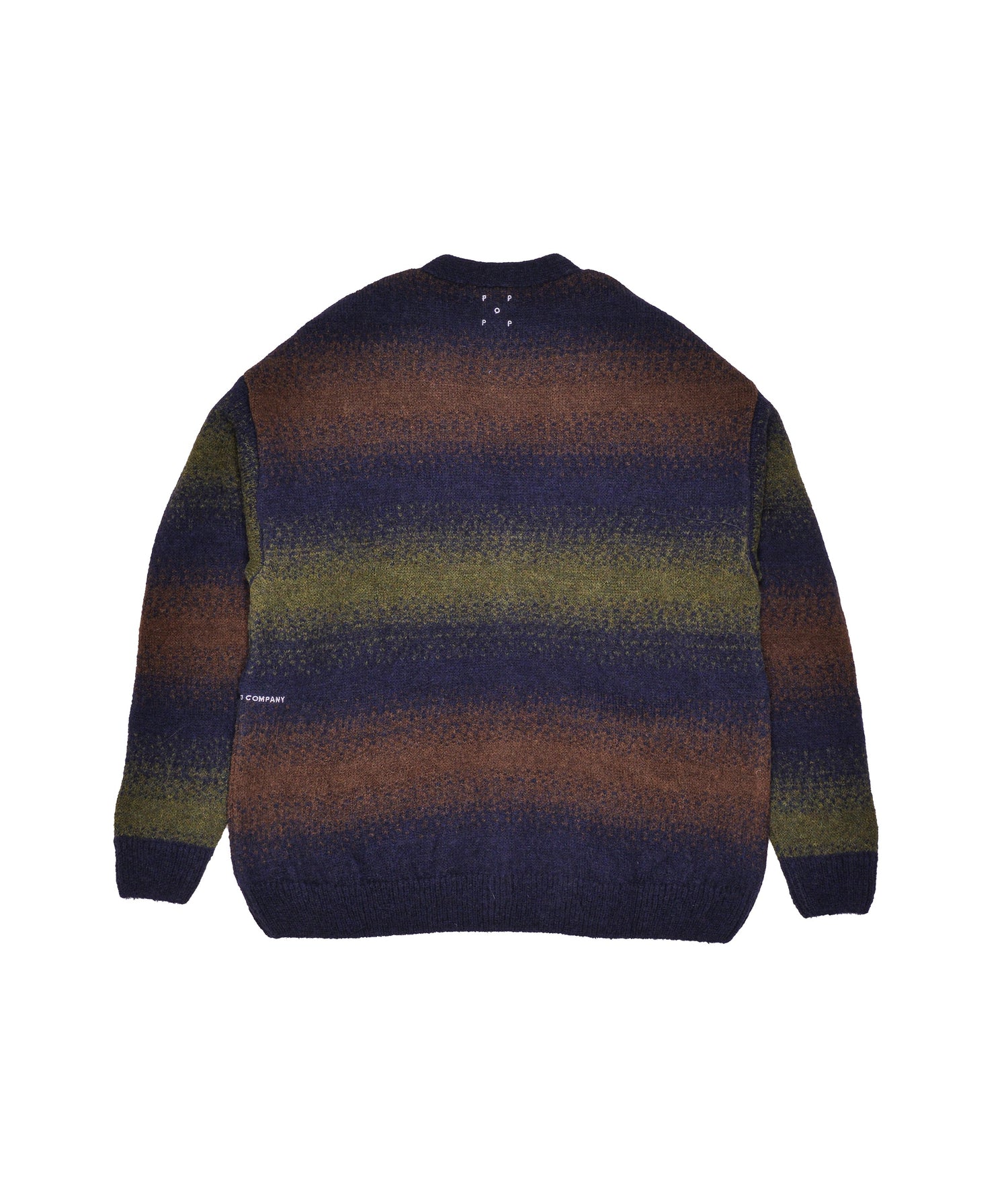 Pop Striped Knitted Cardigan Delicioso