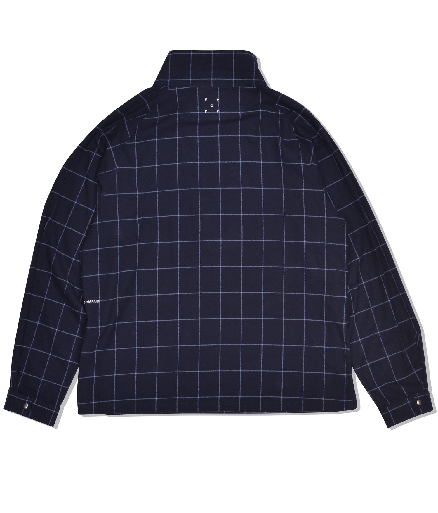Pop DRS Halfzip Jacket Navy Check