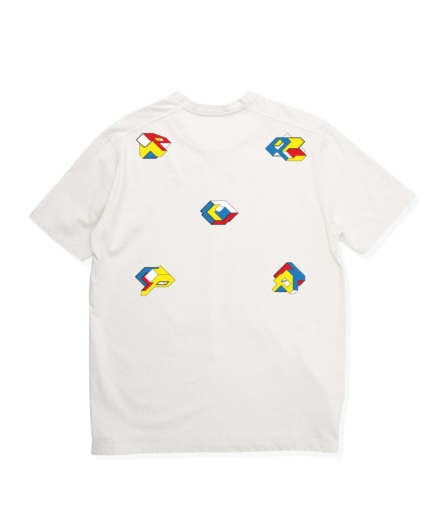 Pop Delta T-Shirt White