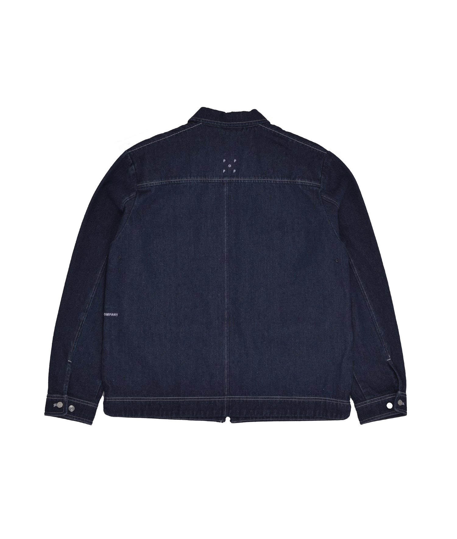 Pop Boxer Overshirt Rinsed Denim