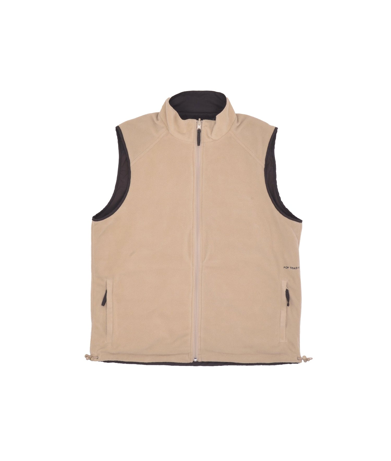 Pop Reversible Safari Vest Delicioso/White Pepper