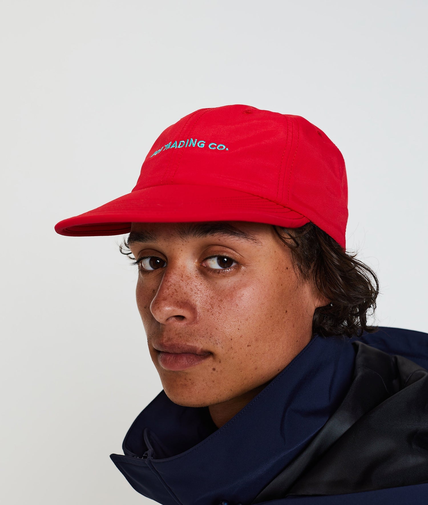 Pop Flexfoam Sixpanel Hat Rio Red/Peacock Green