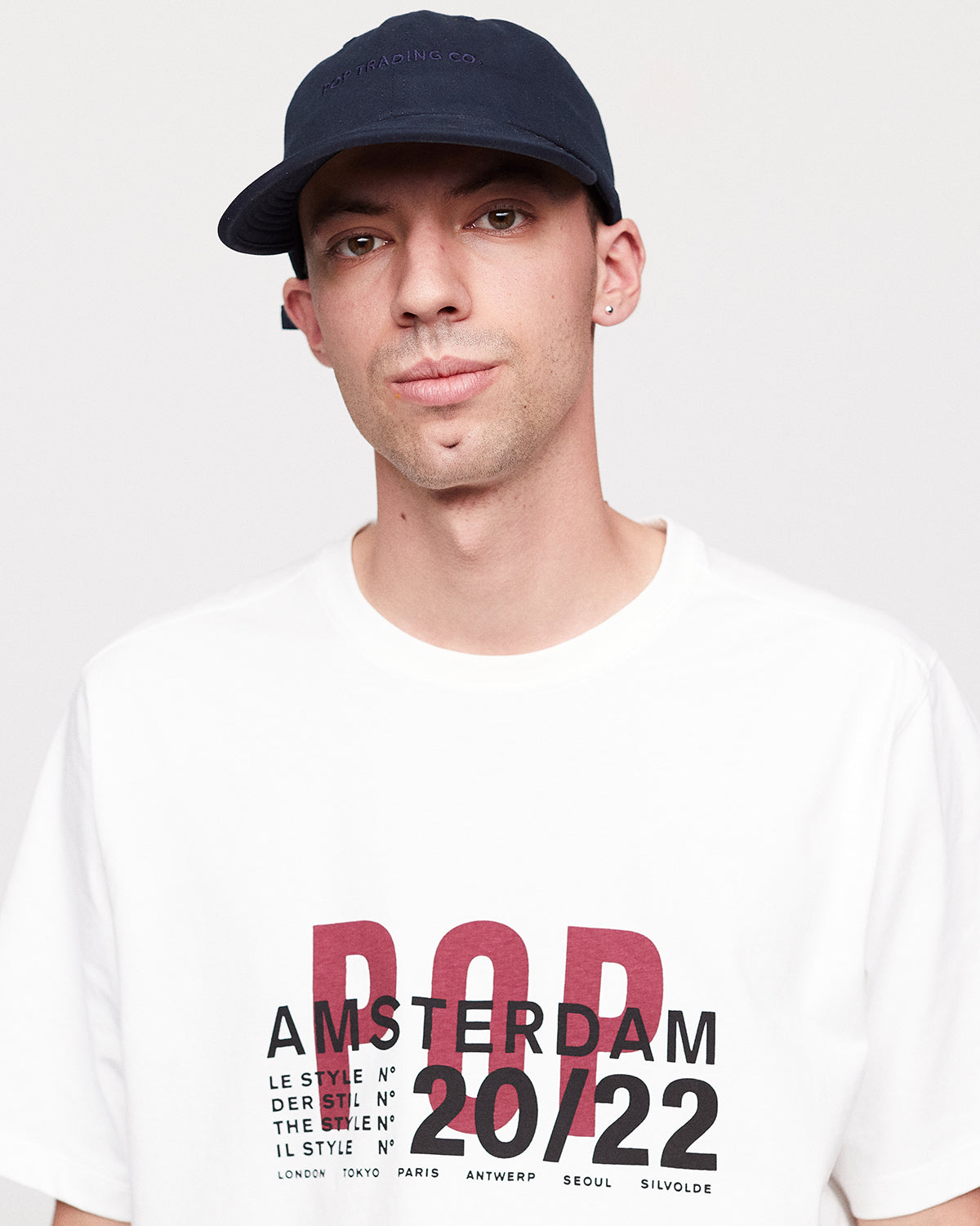 Pop Stijl T-Shirt Off White
