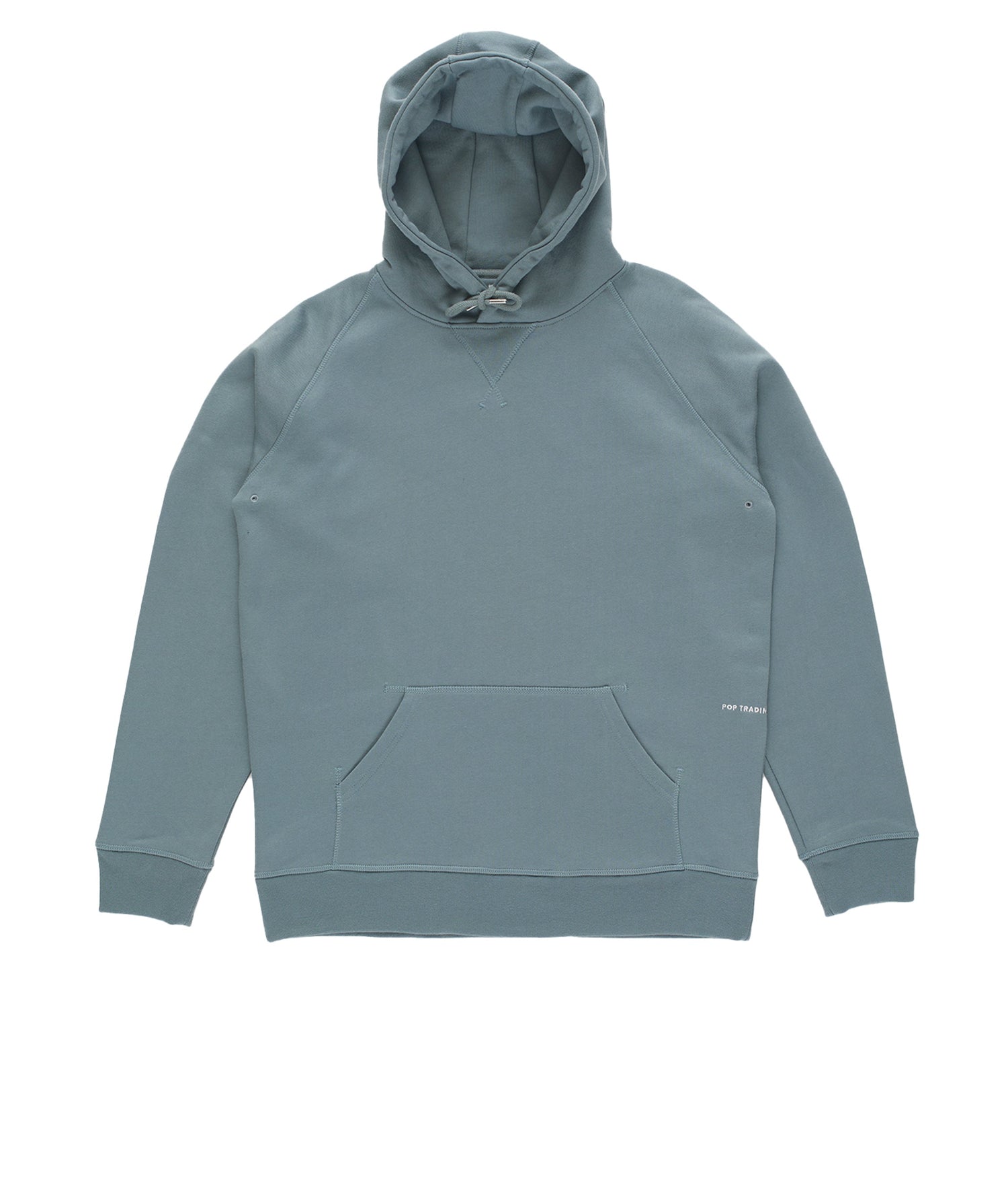 Pop Logo Hooded Sweat Stormy Sea