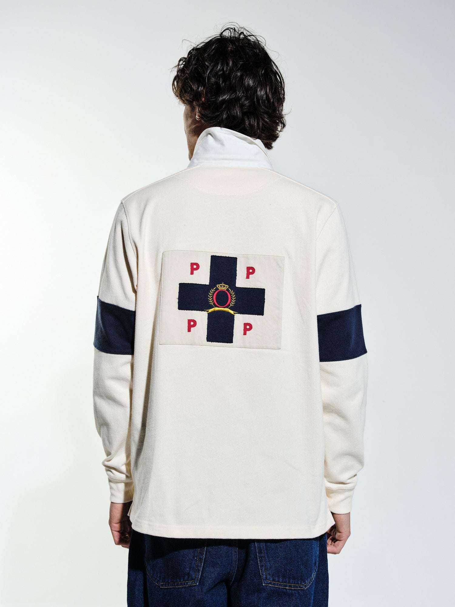 Pop Rugby Polo Off White