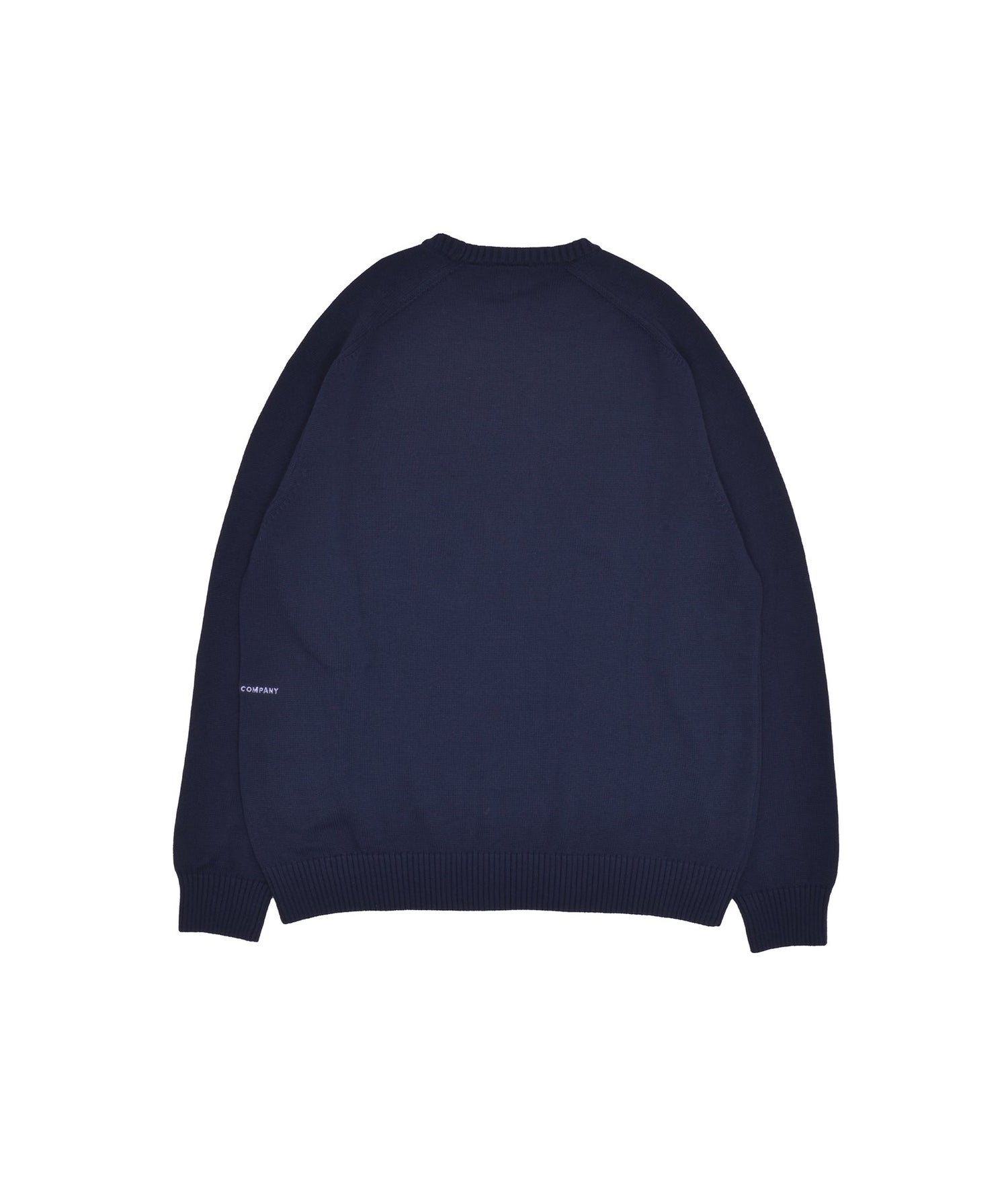 Pop Arch Knitted Crewneck Navy/Cress Green