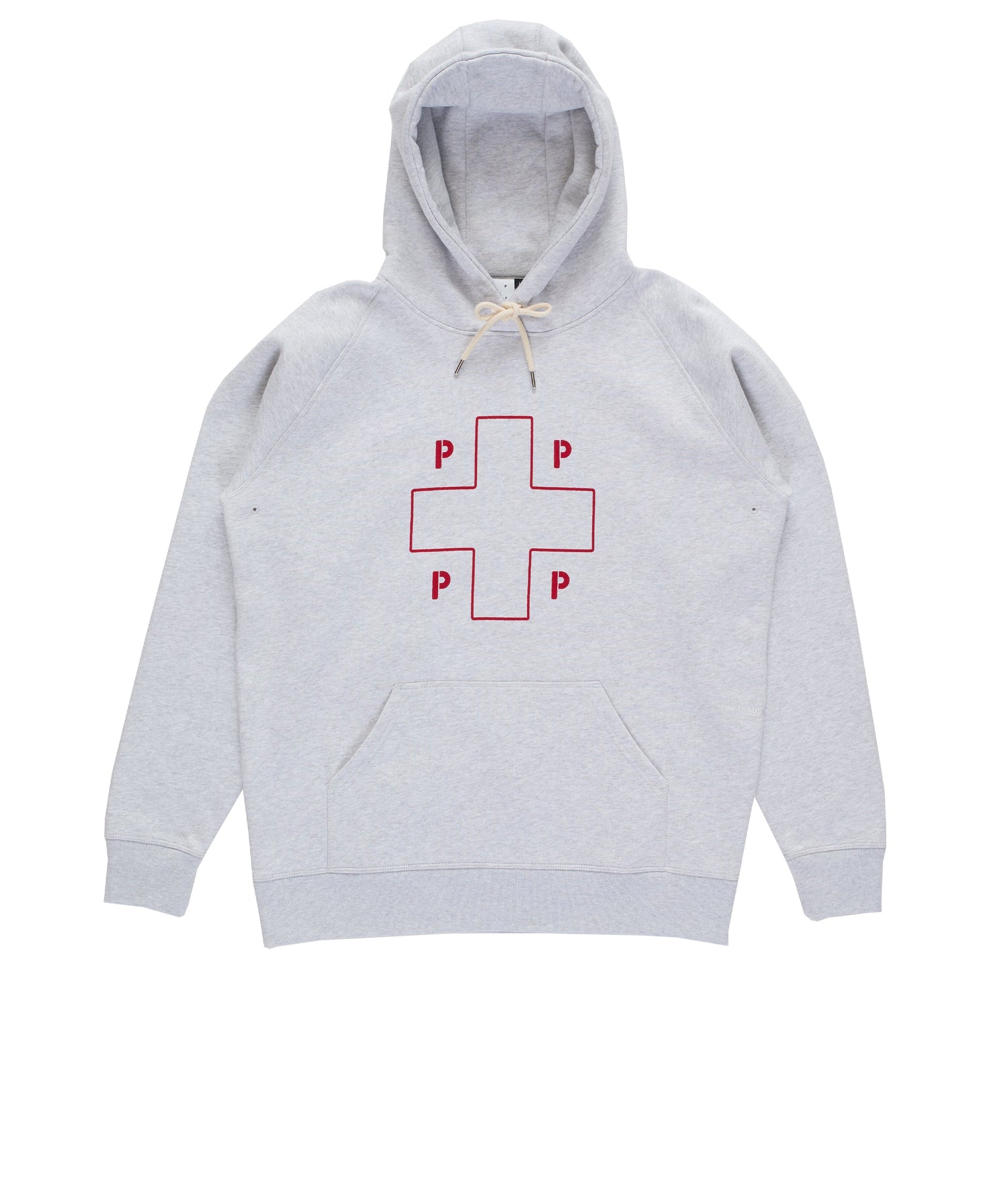 Pop Lifesaver Hooded Sweat Ash Grey