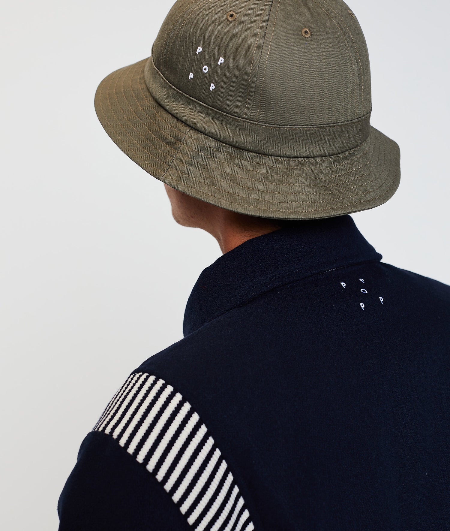 Pop Varsity Jacket Navy