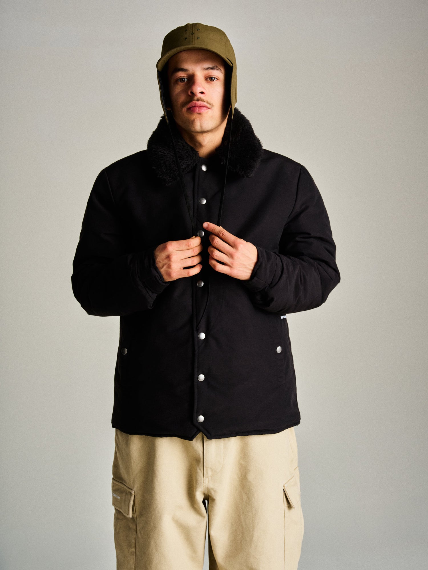 Pop Padded Jacket Black