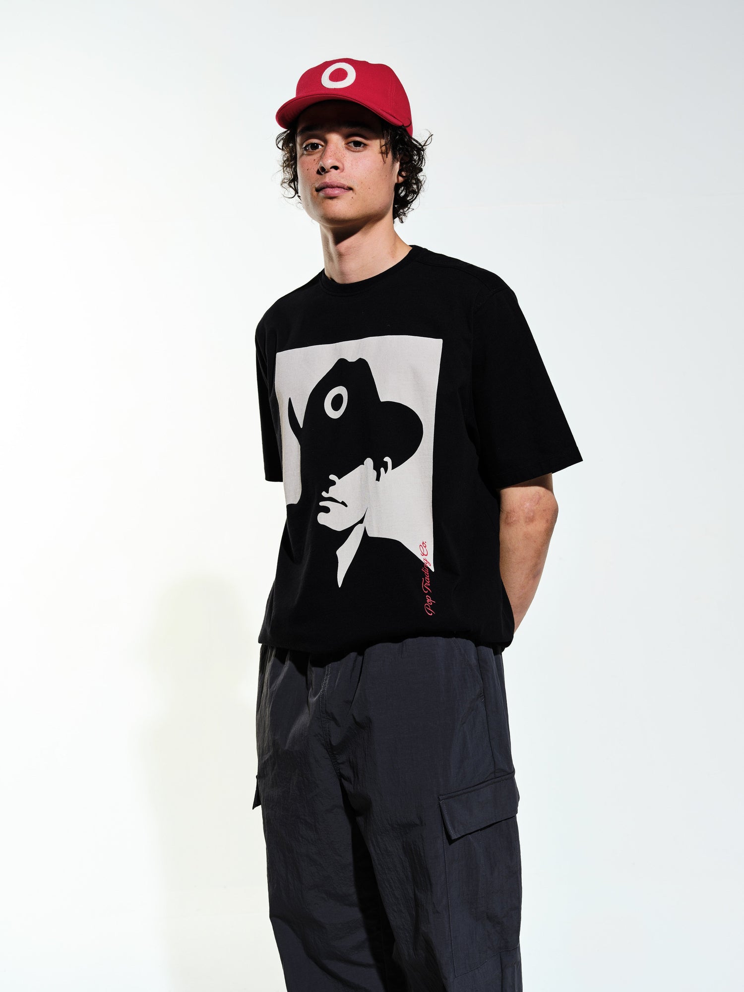 Pop Man T-Shirt Black