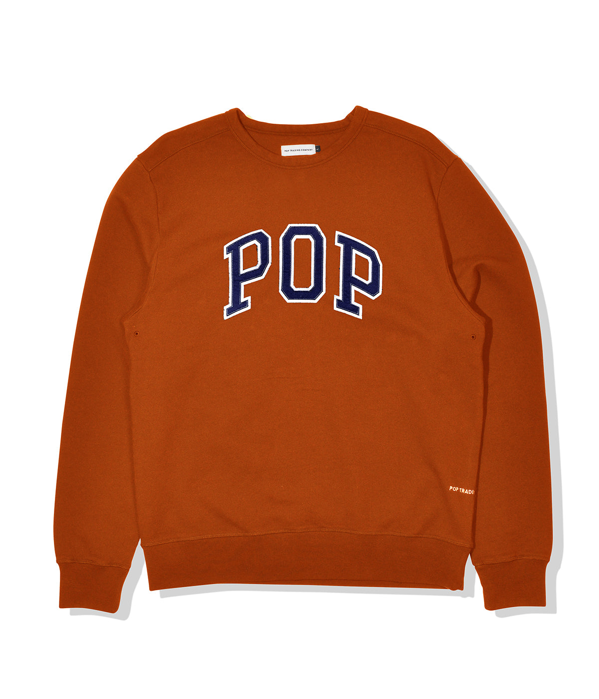 Pop Arch Crewneck Sweat Amber