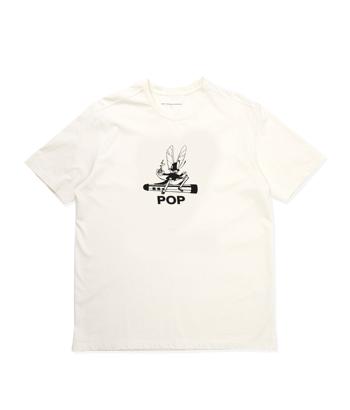 Pop Mr P Grasshopper T-Shirt Off White