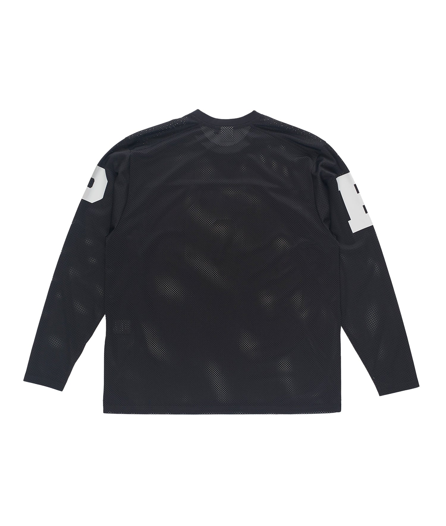 Pop Mesh Football Longsleeve Black