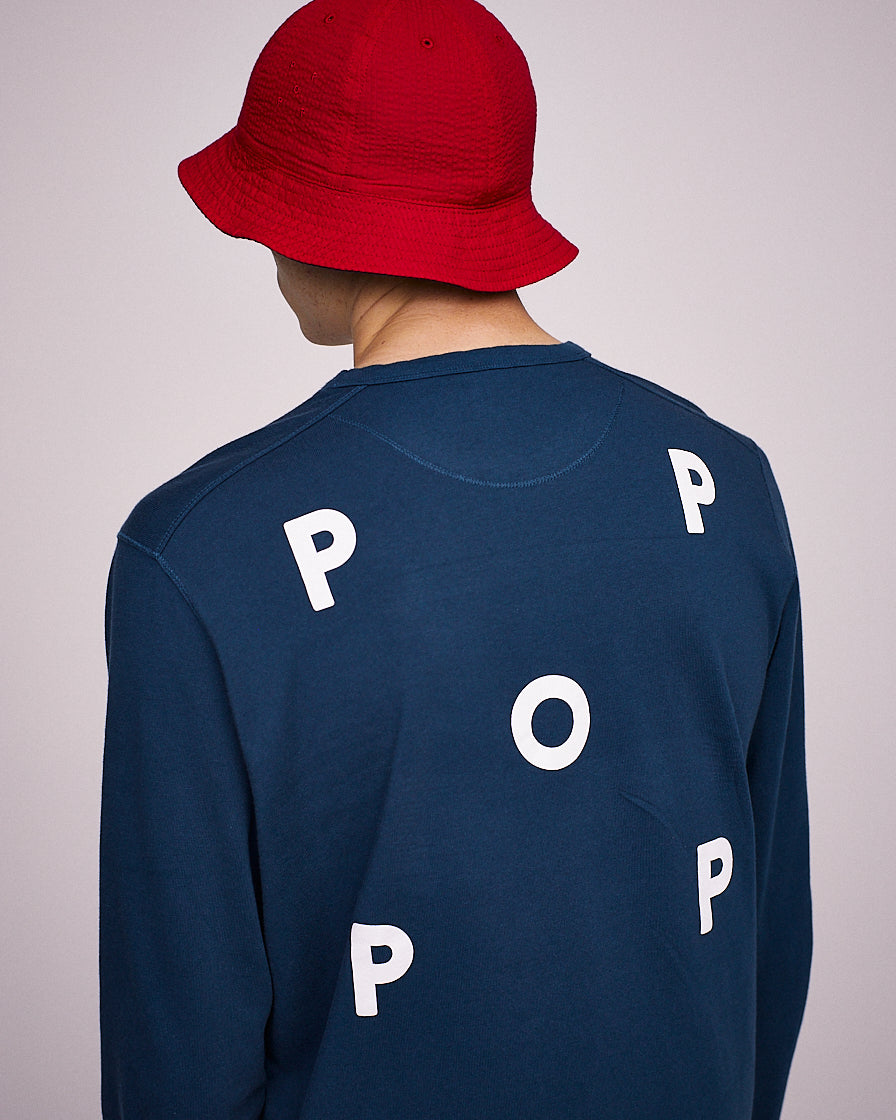 Pop Logo Longsleeve T-Shirt Dark Teal