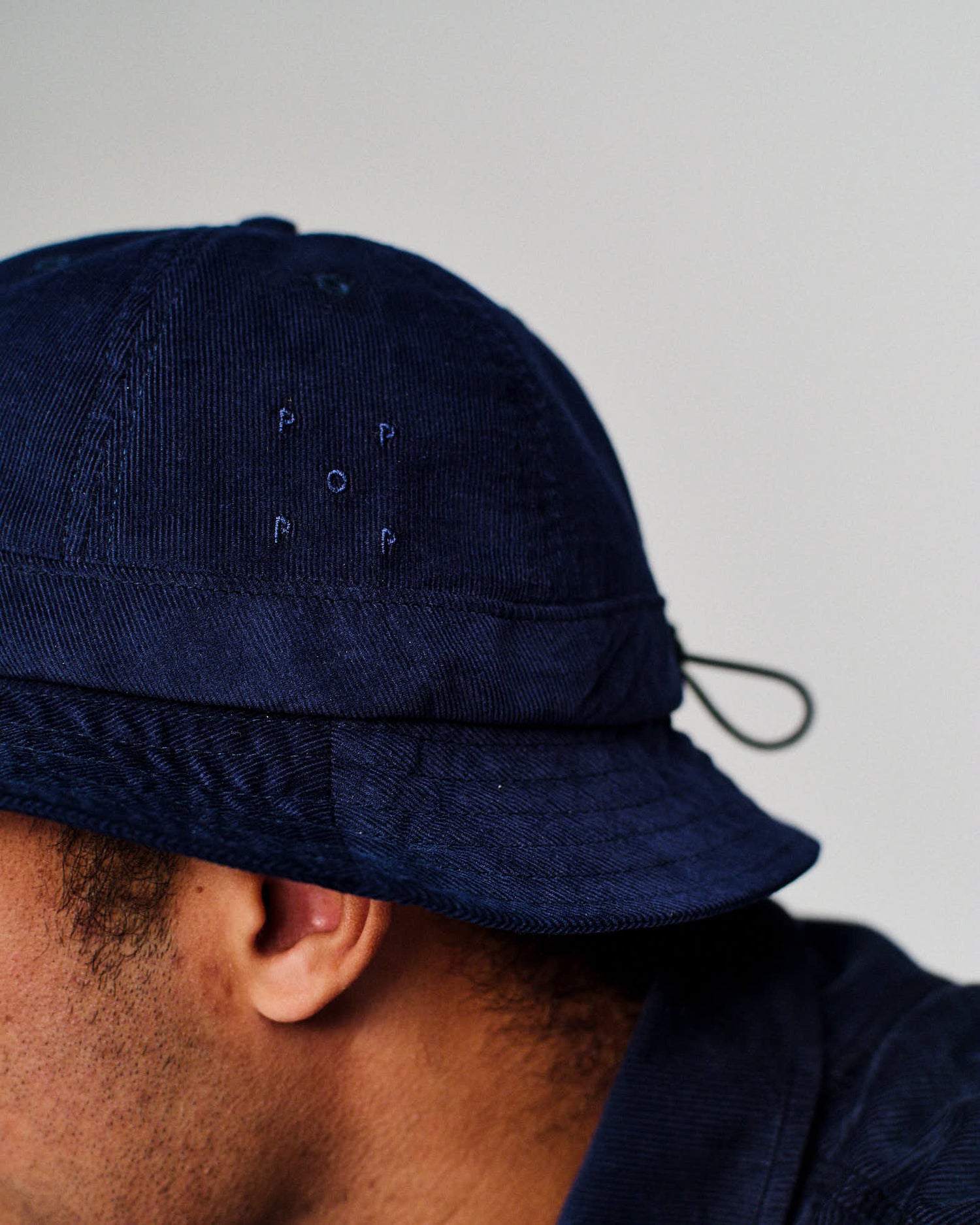 Pop Bell Hat Navy Minicord