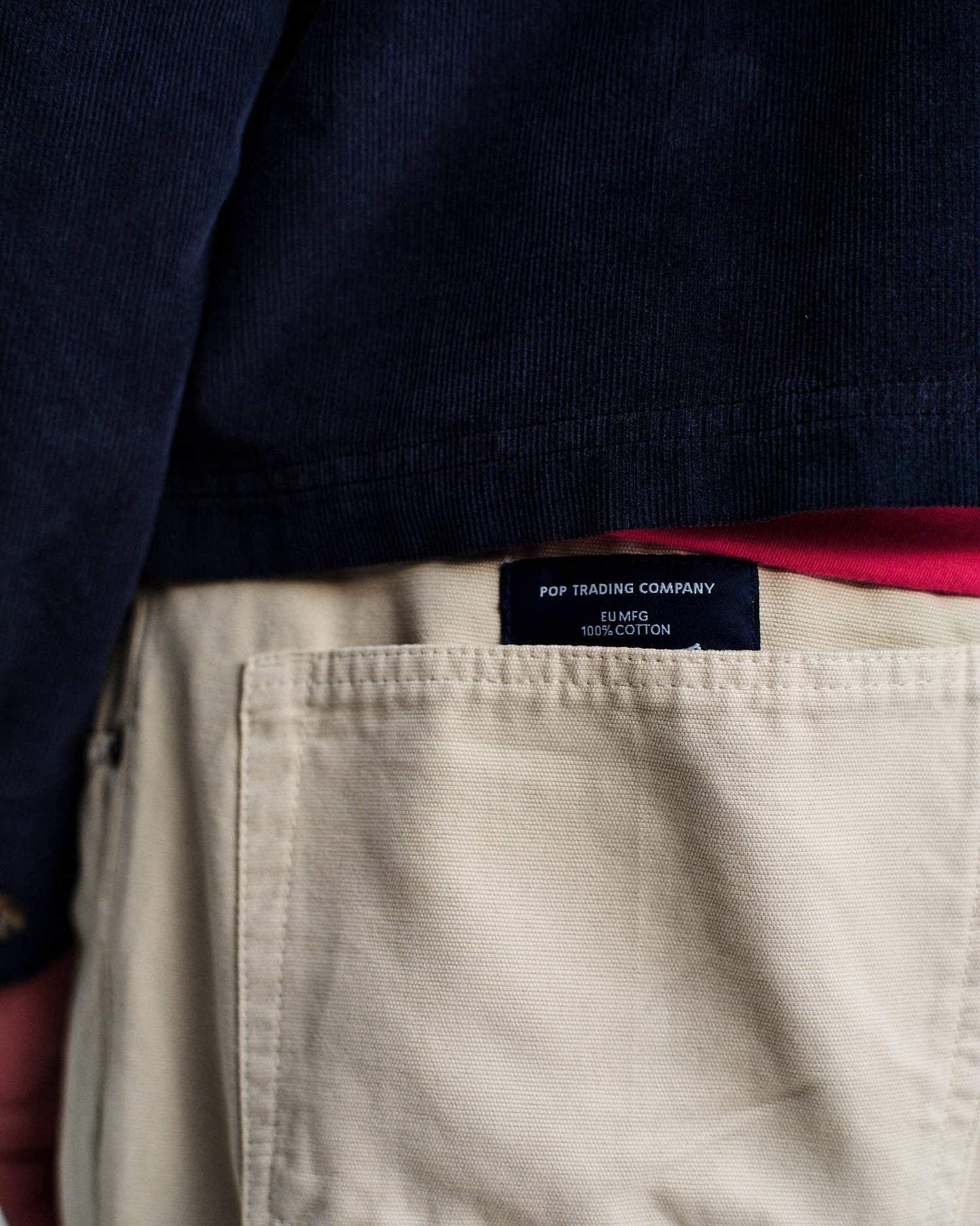 Pop DRS Pants Off White Canvas