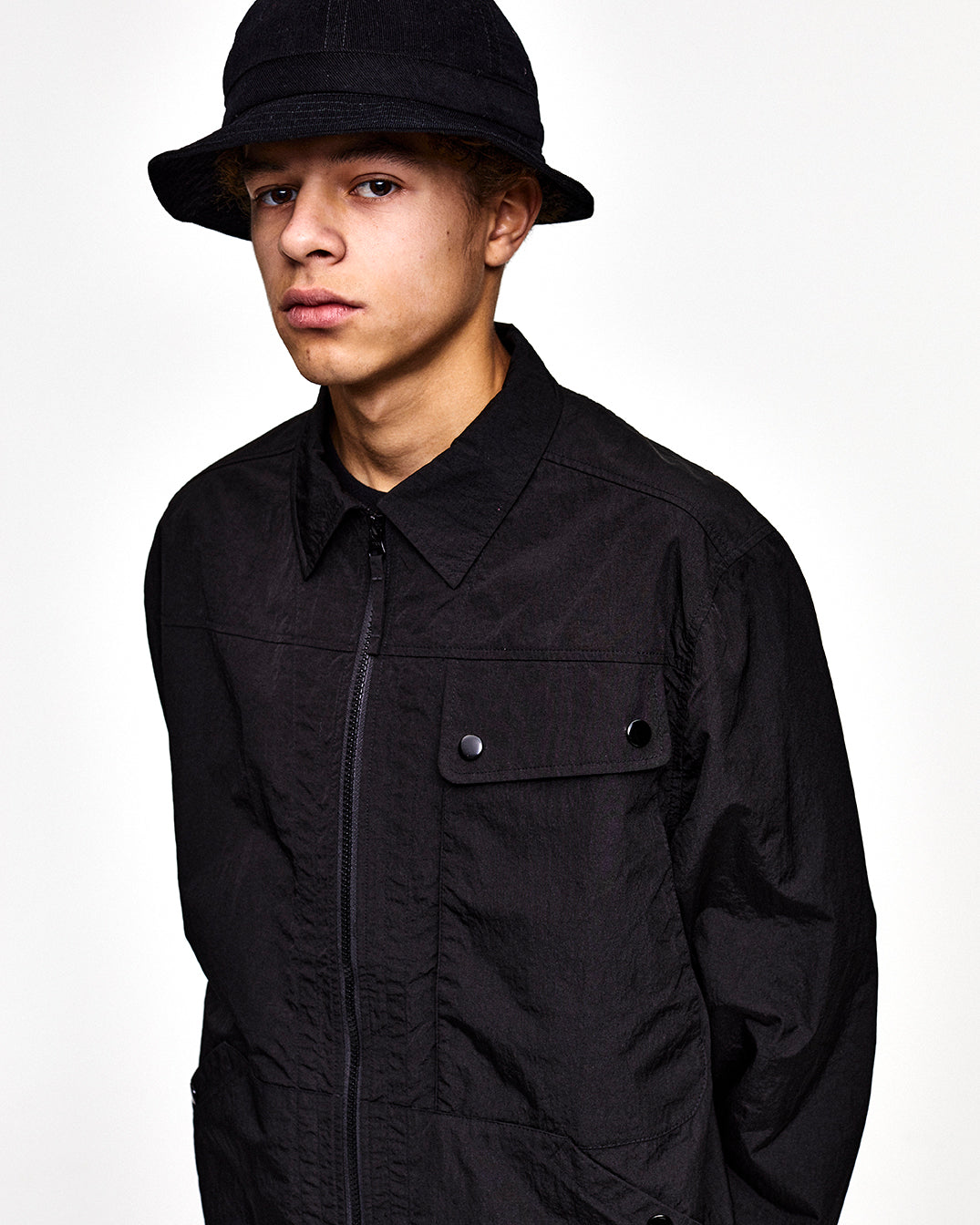 Pop Big Pocket Shirt Black
