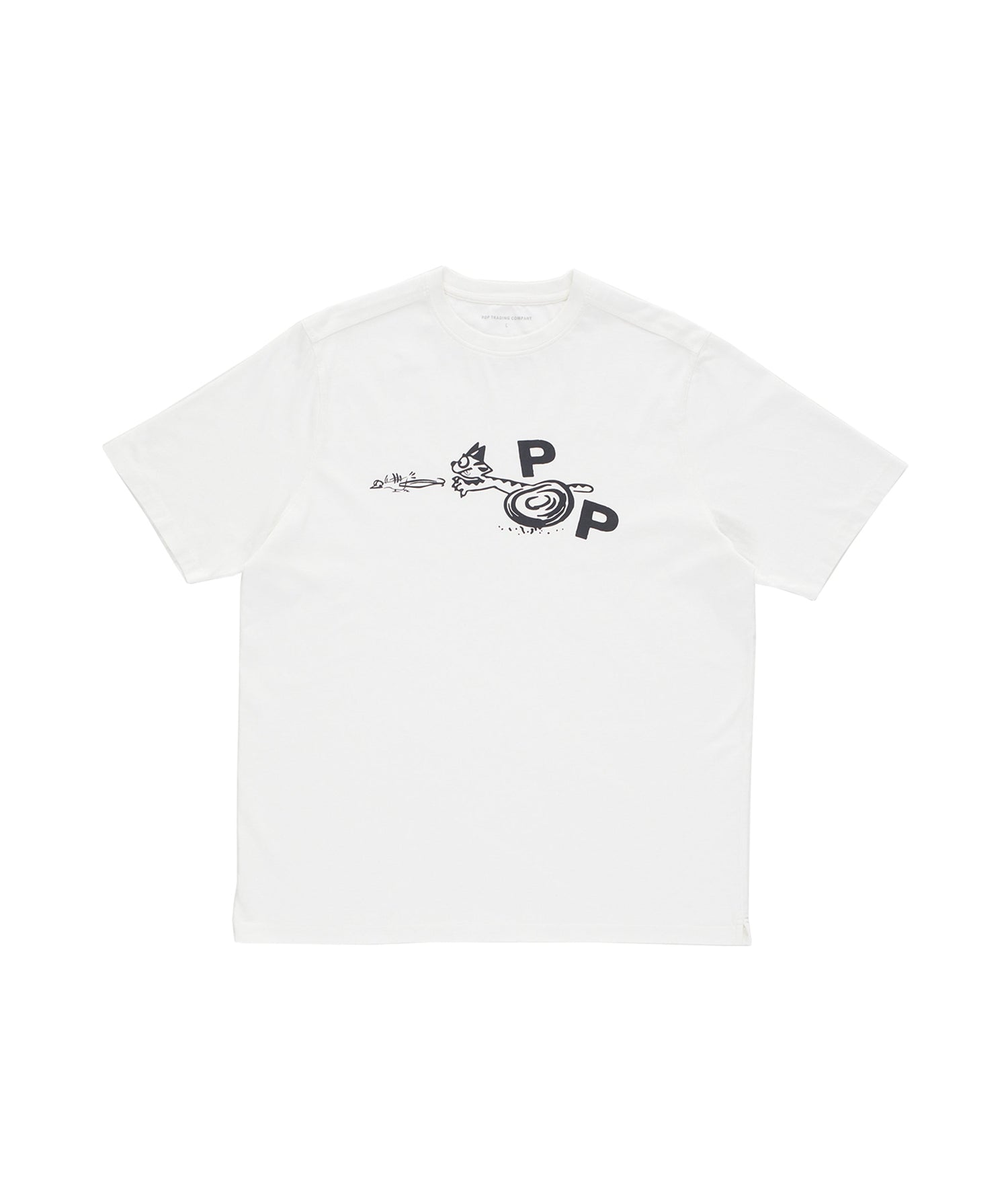 Pop Catch T-Shirt White
