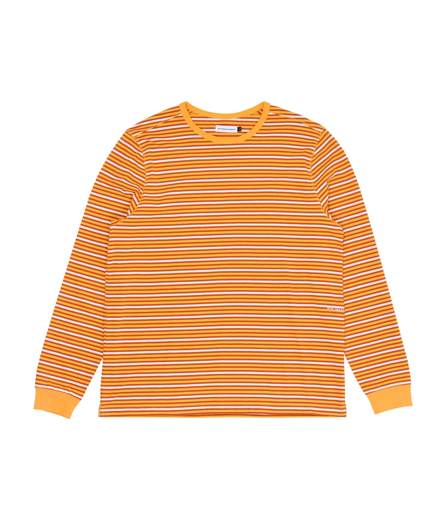Pop Striped Longsleeve T-Shirt Citrus