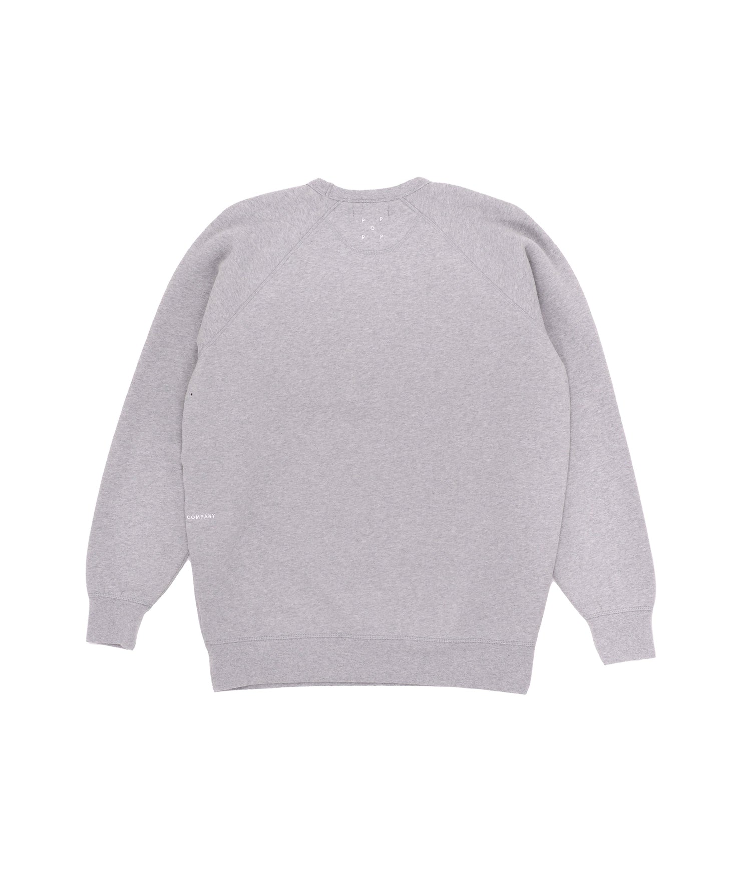 Pop Royal Crewneck Sweat Heather Grey