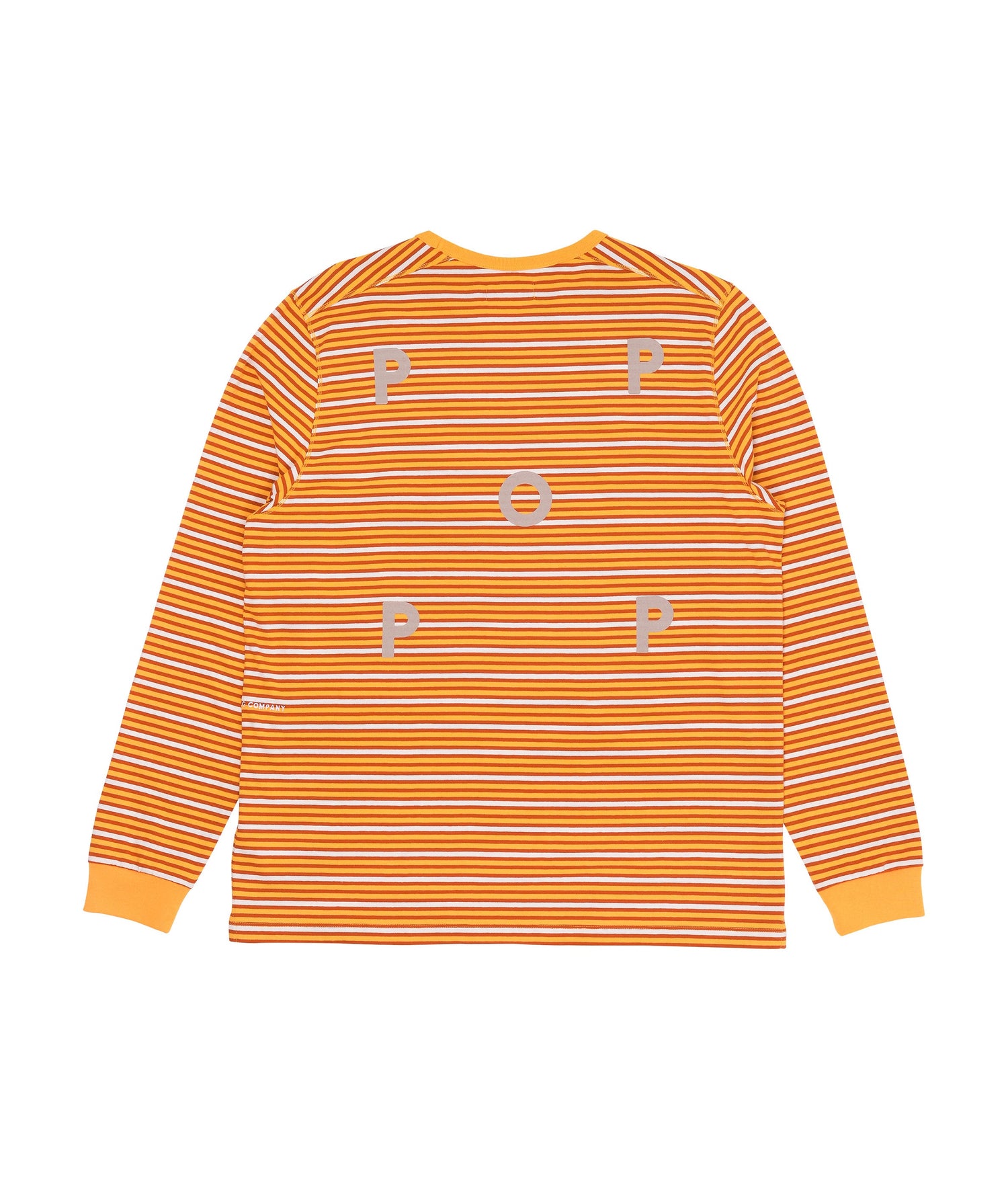 Pop Striped Longsleeve T-Shirt Citrus