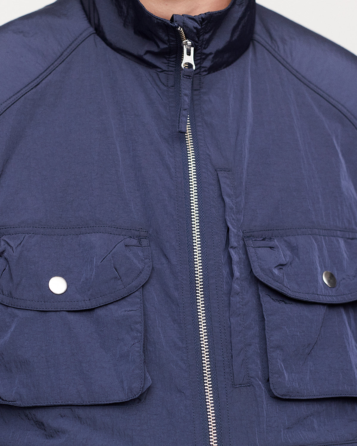 Pop Safari Vest Navy
