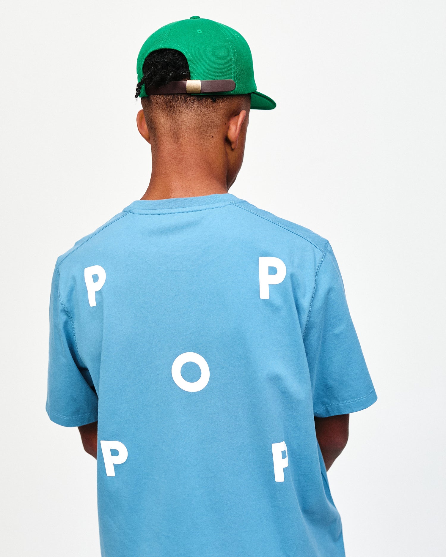 Pop Logo T-Shirt Blue Shadow