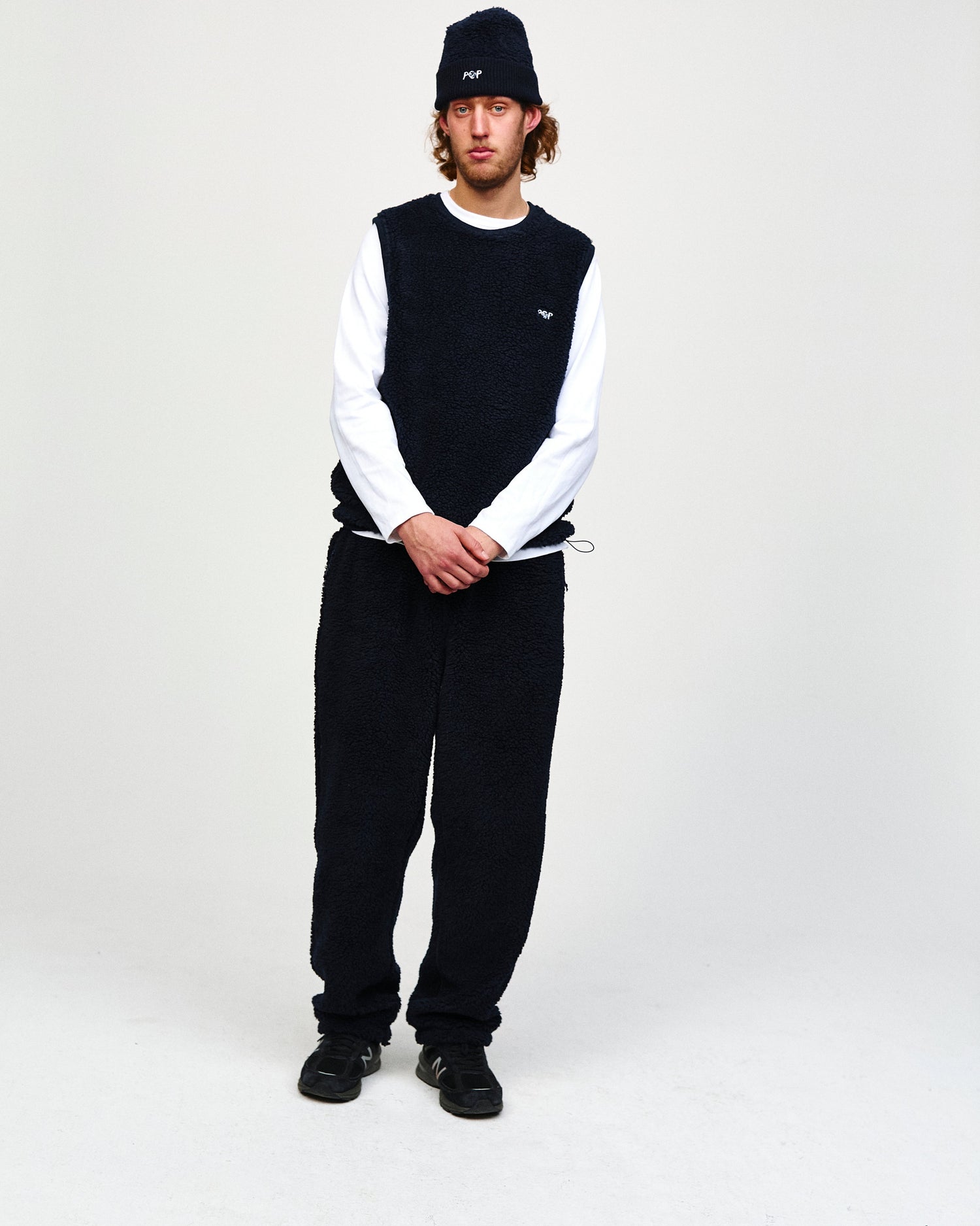 Pop Dancer Fleece Pants Navy