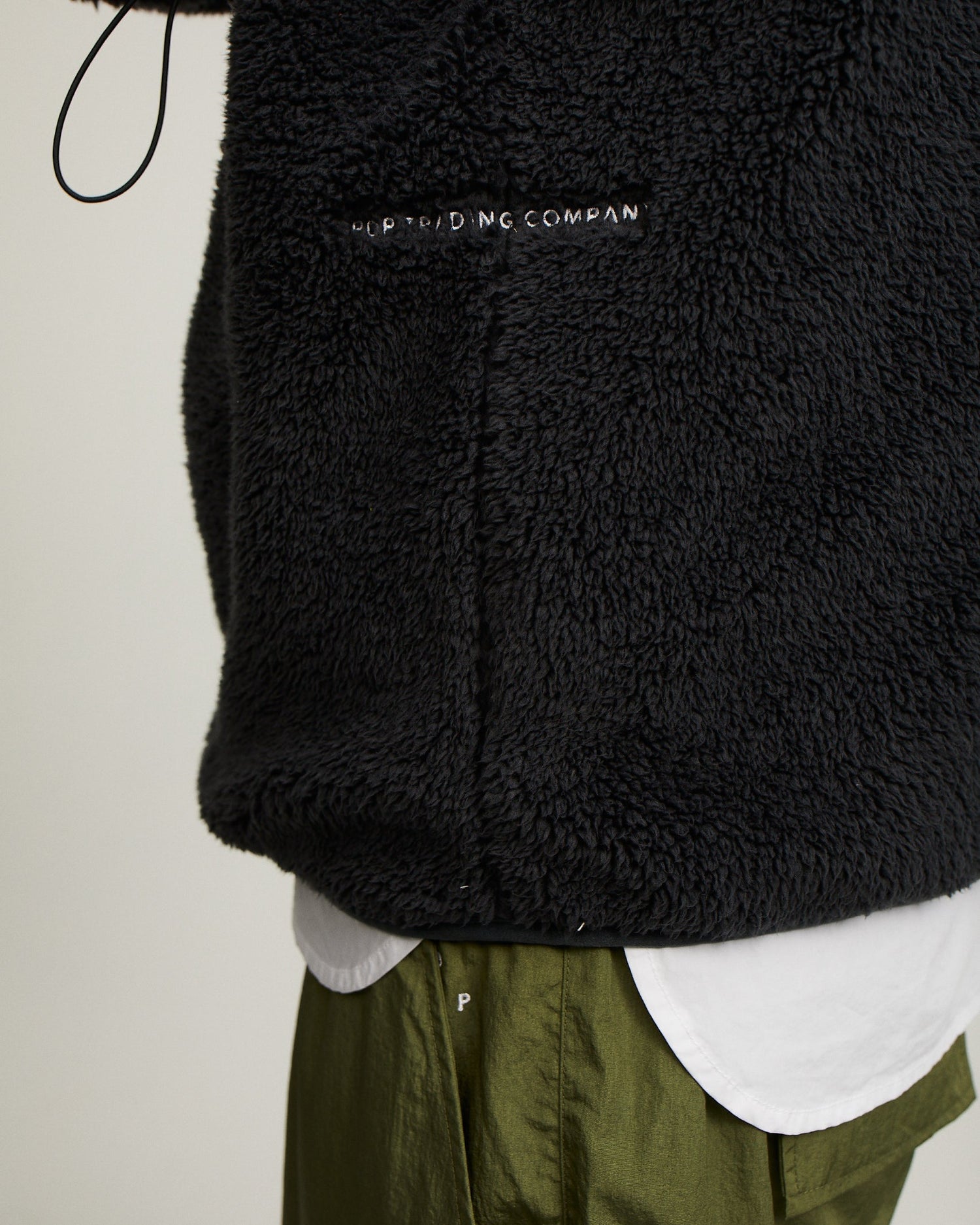 Pop Plada Fleece Jacket Charcoal