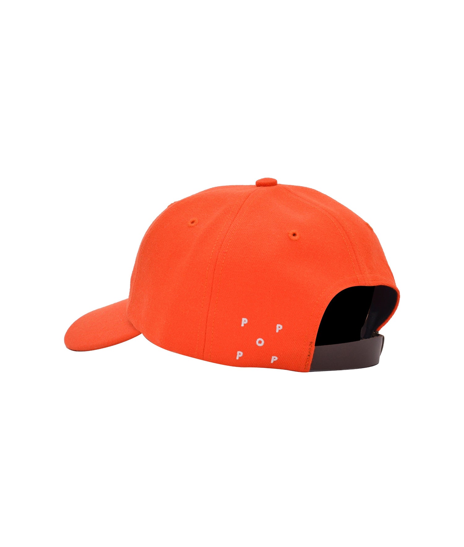 Pop O Sixpanel Hat Poinciana Wool