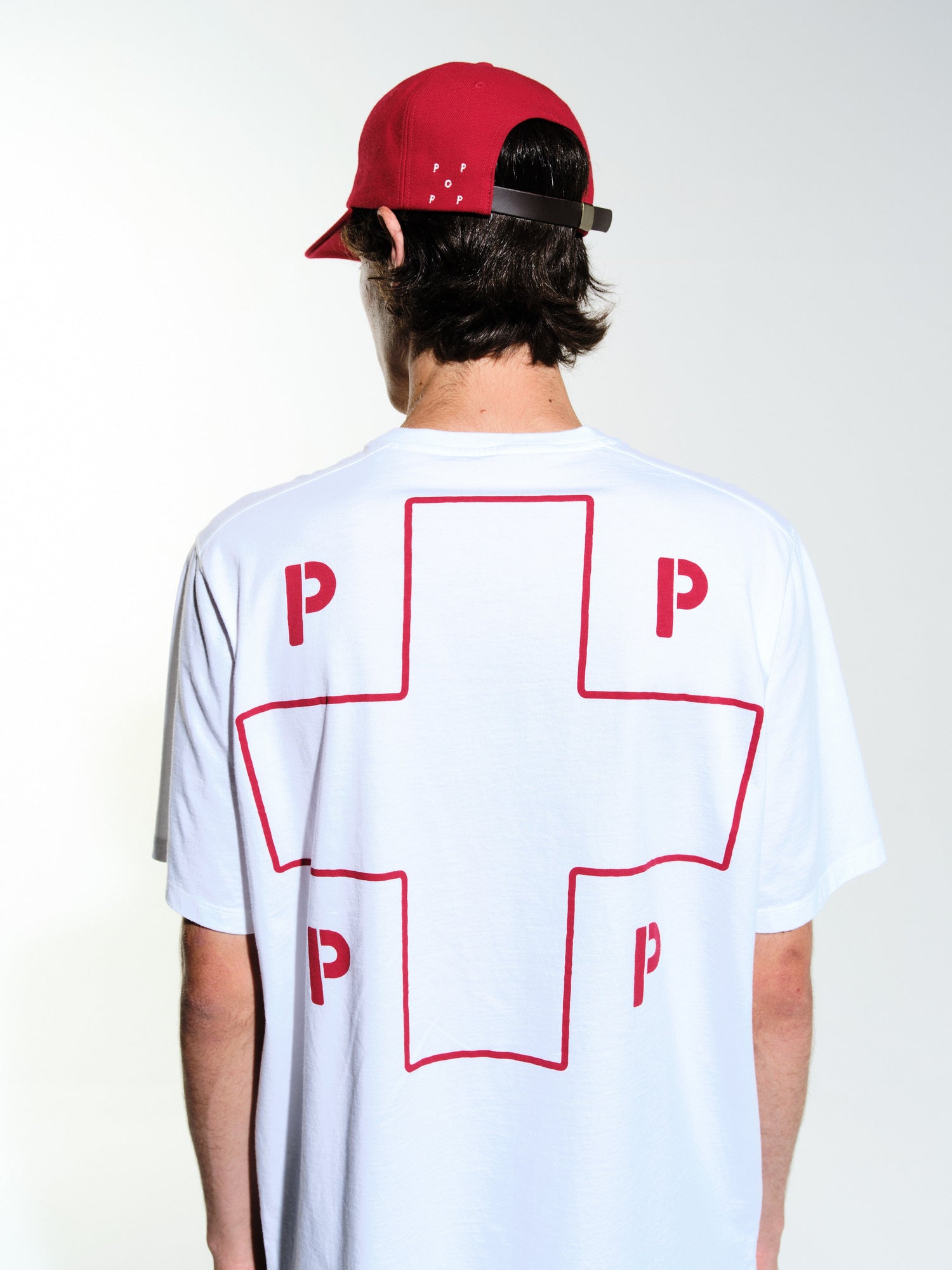 Pop O Sixpanel Hat Haute Red/White