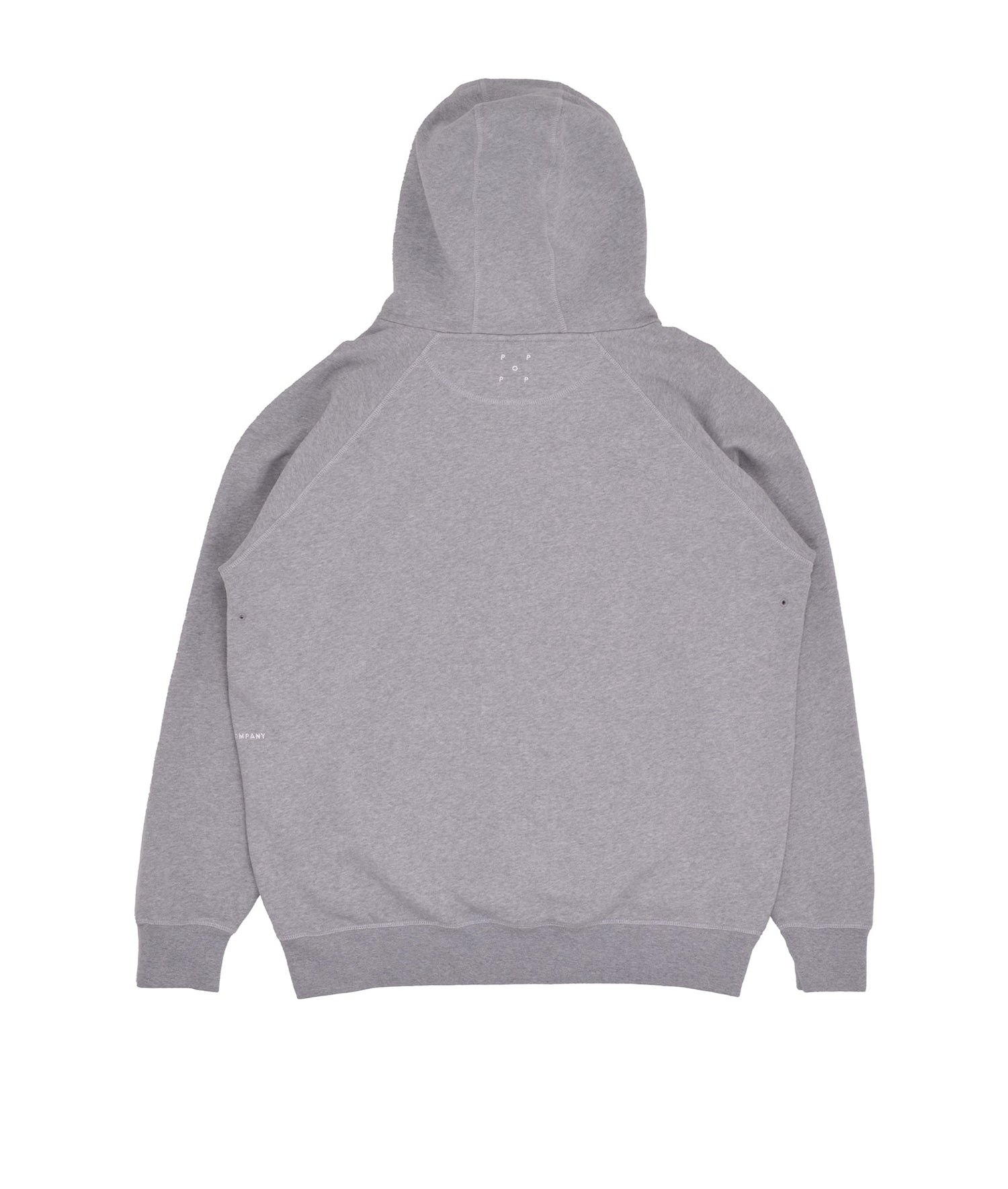 Pop Arch Hooded Sweat Light Heather Grey