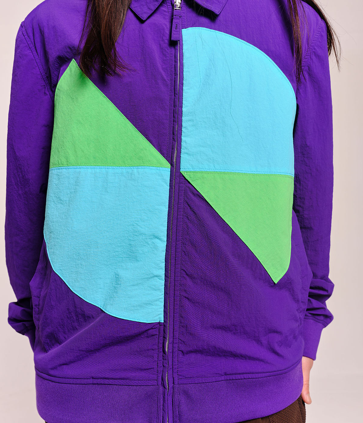 Pop & Martens & Martens Full Zip Jacket Purple