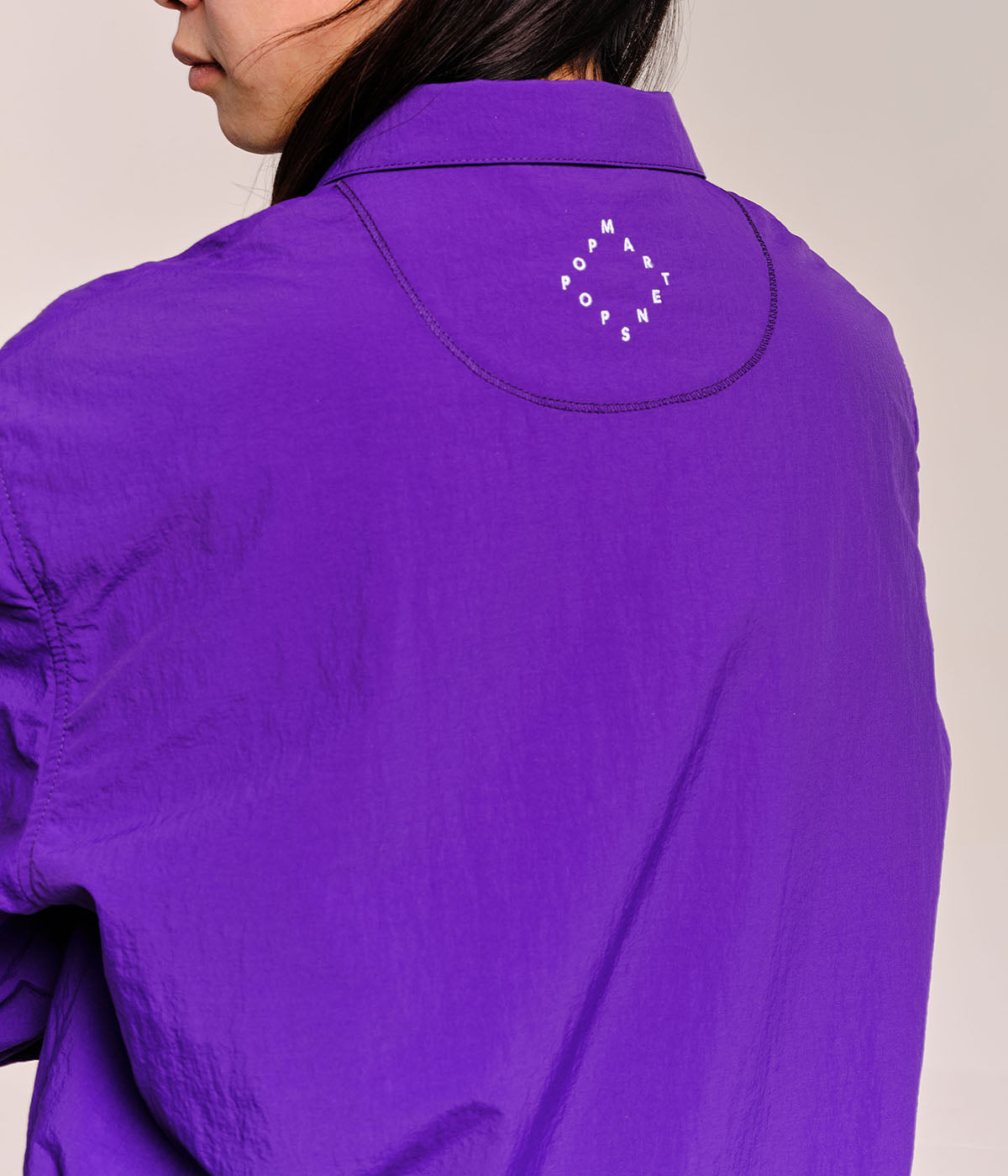 Pop & Martens & Martens Full Zip Jacket Purple