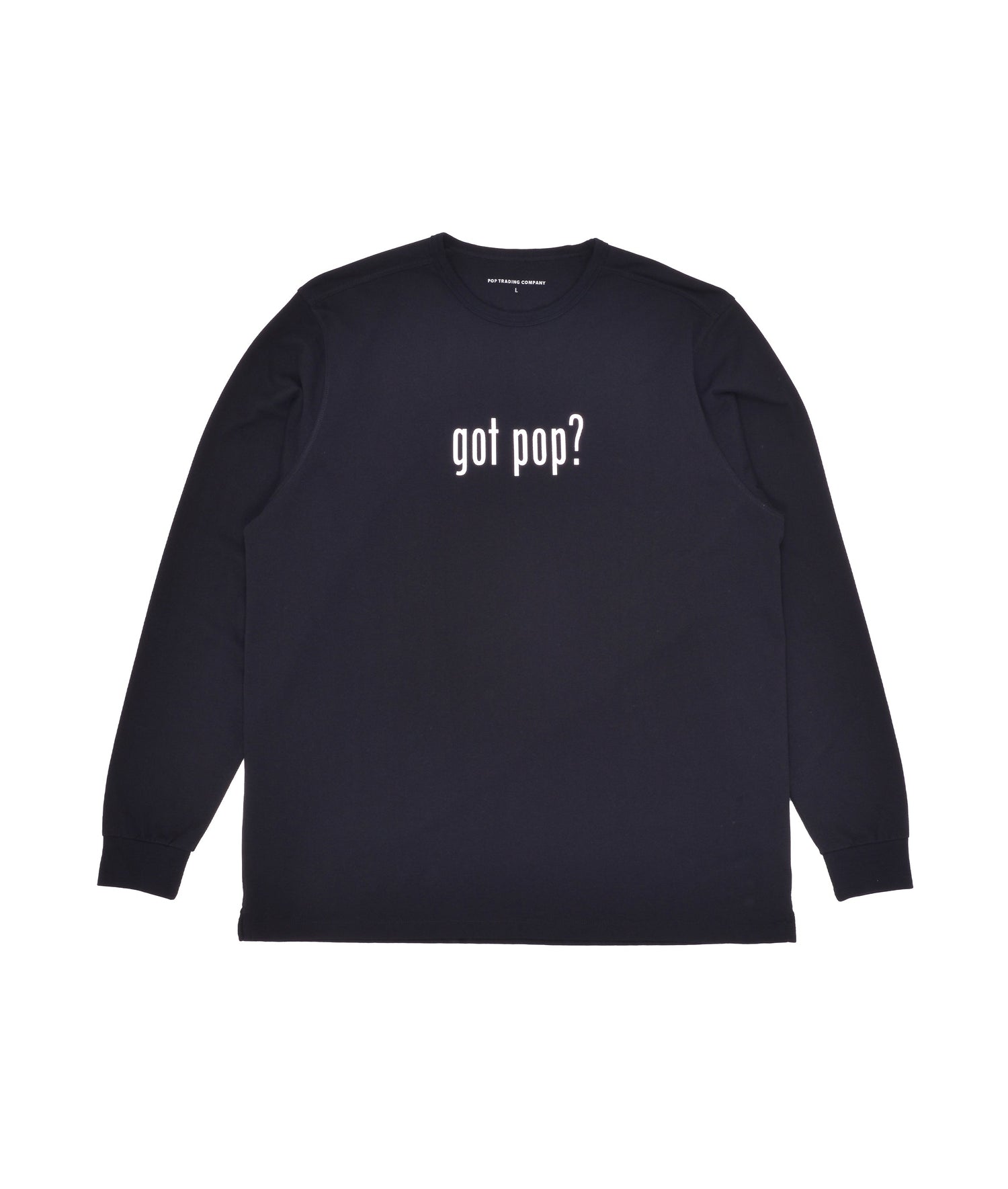 Pop Got Pop Longsleeve Black