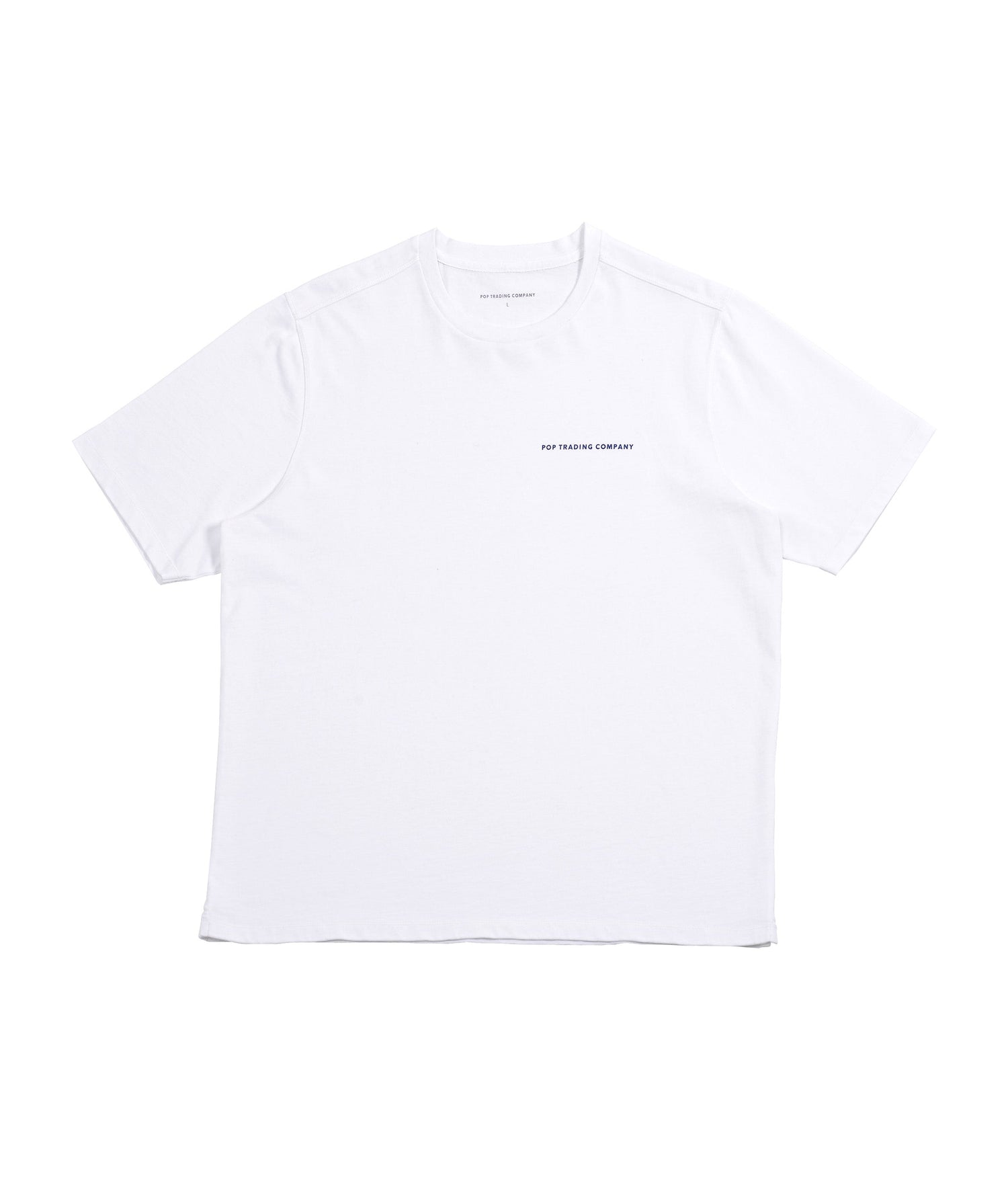 Pop Logo T-Shirt White/Limoges