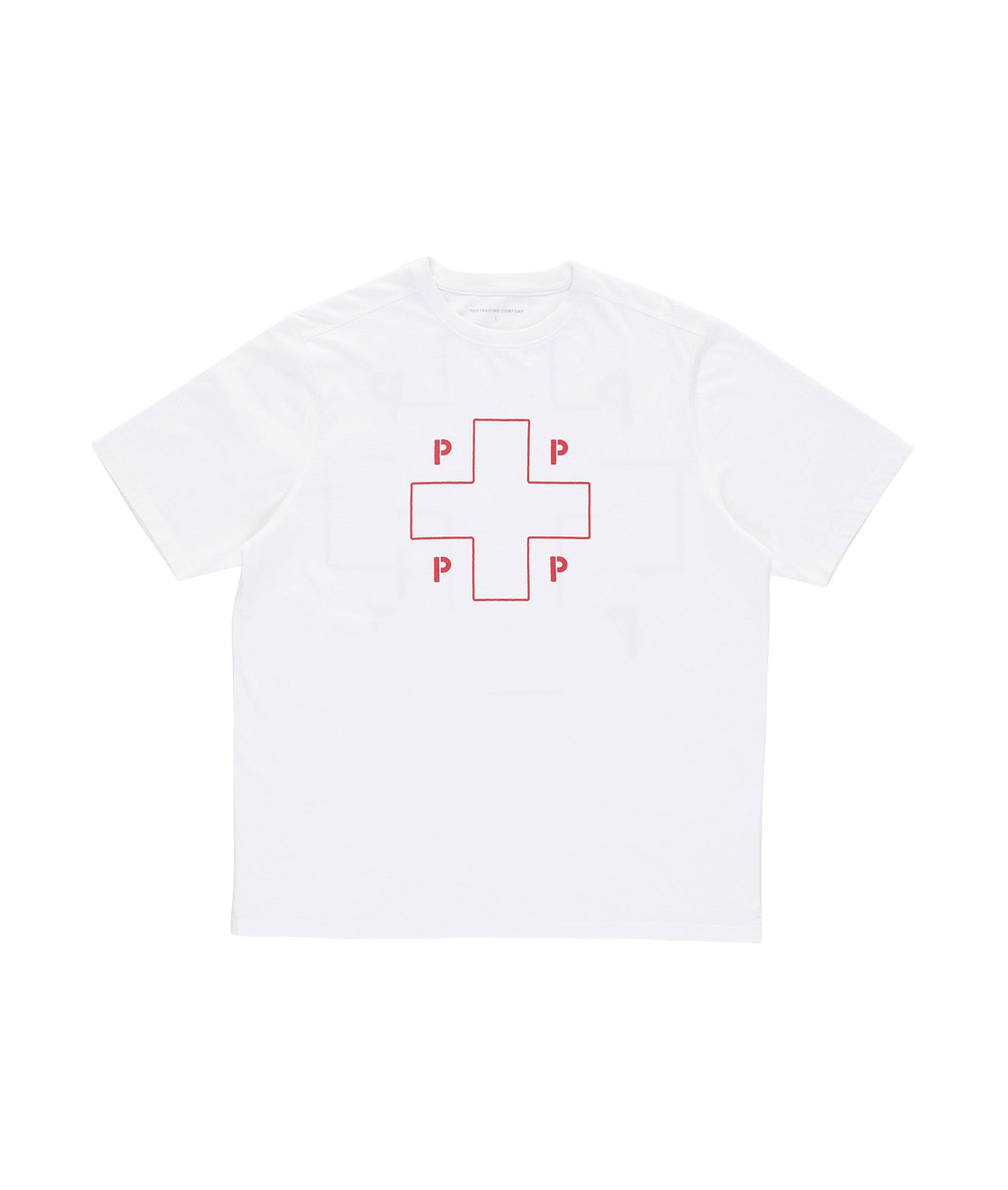 Pop Lifesaver Logo T-Shirt White