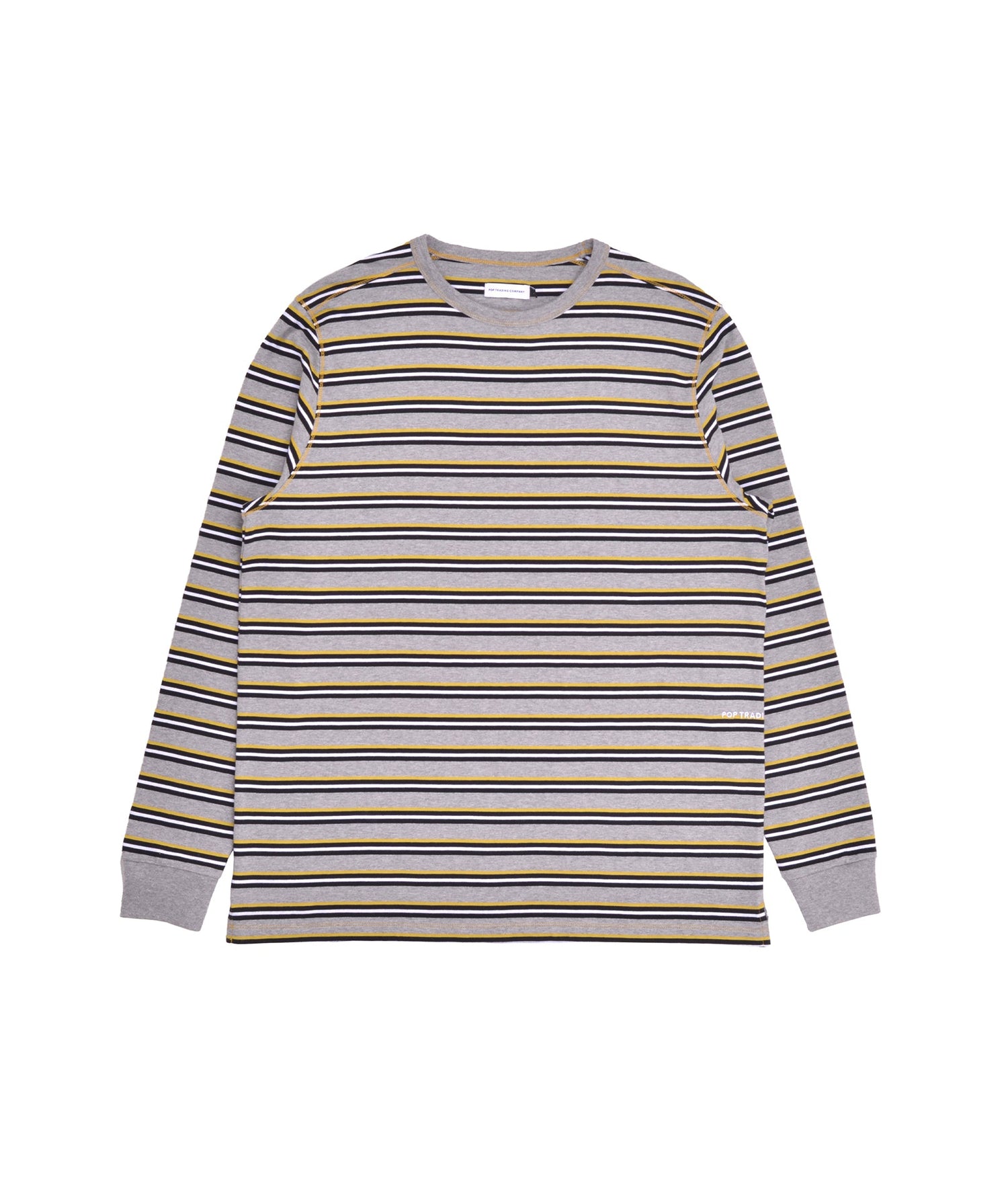 Pop Striped Longsleeve T-Shirt Drizzle